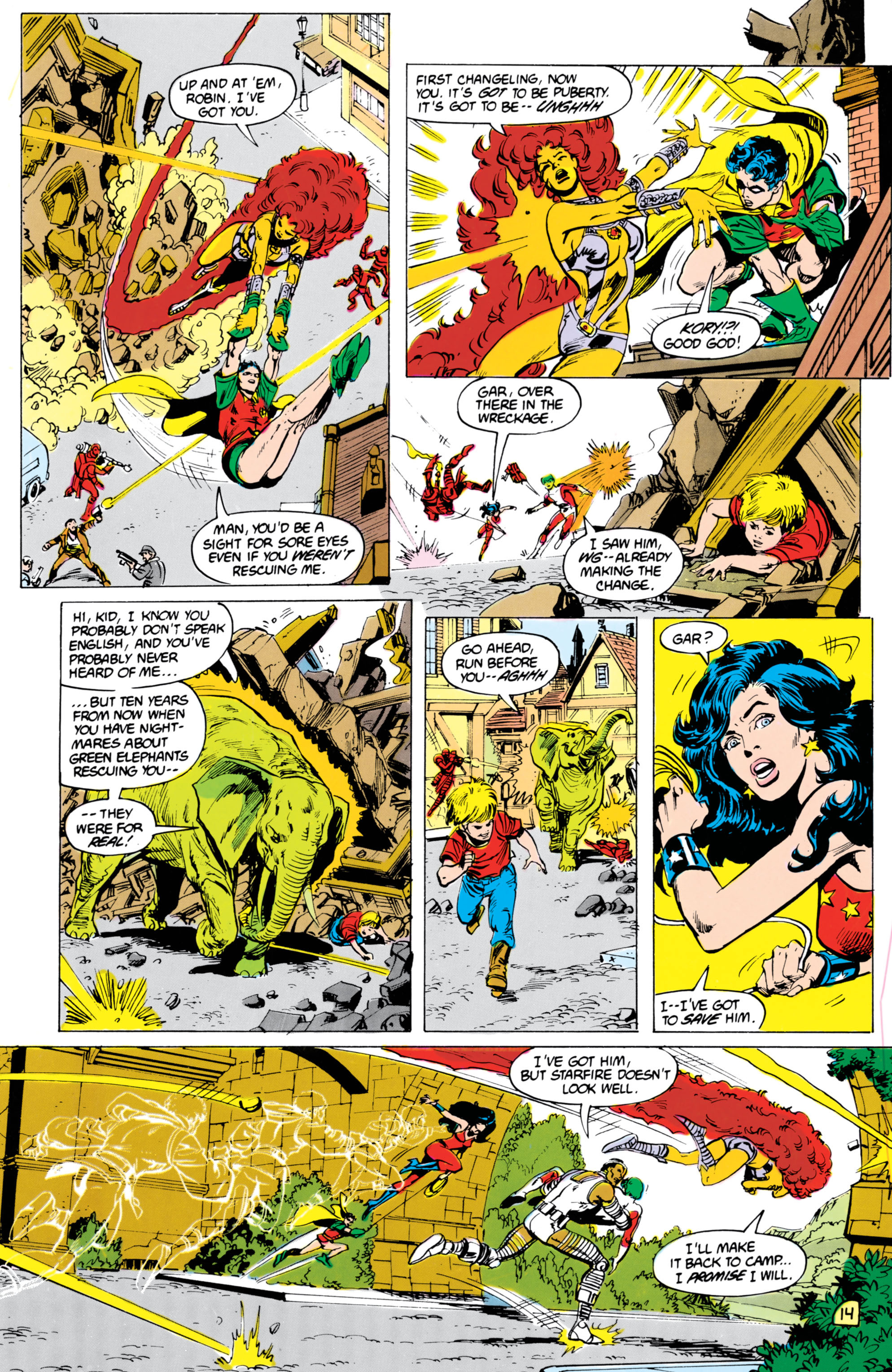 Read online The New Teen Titans (1984) comic -  Issue #26 - 15