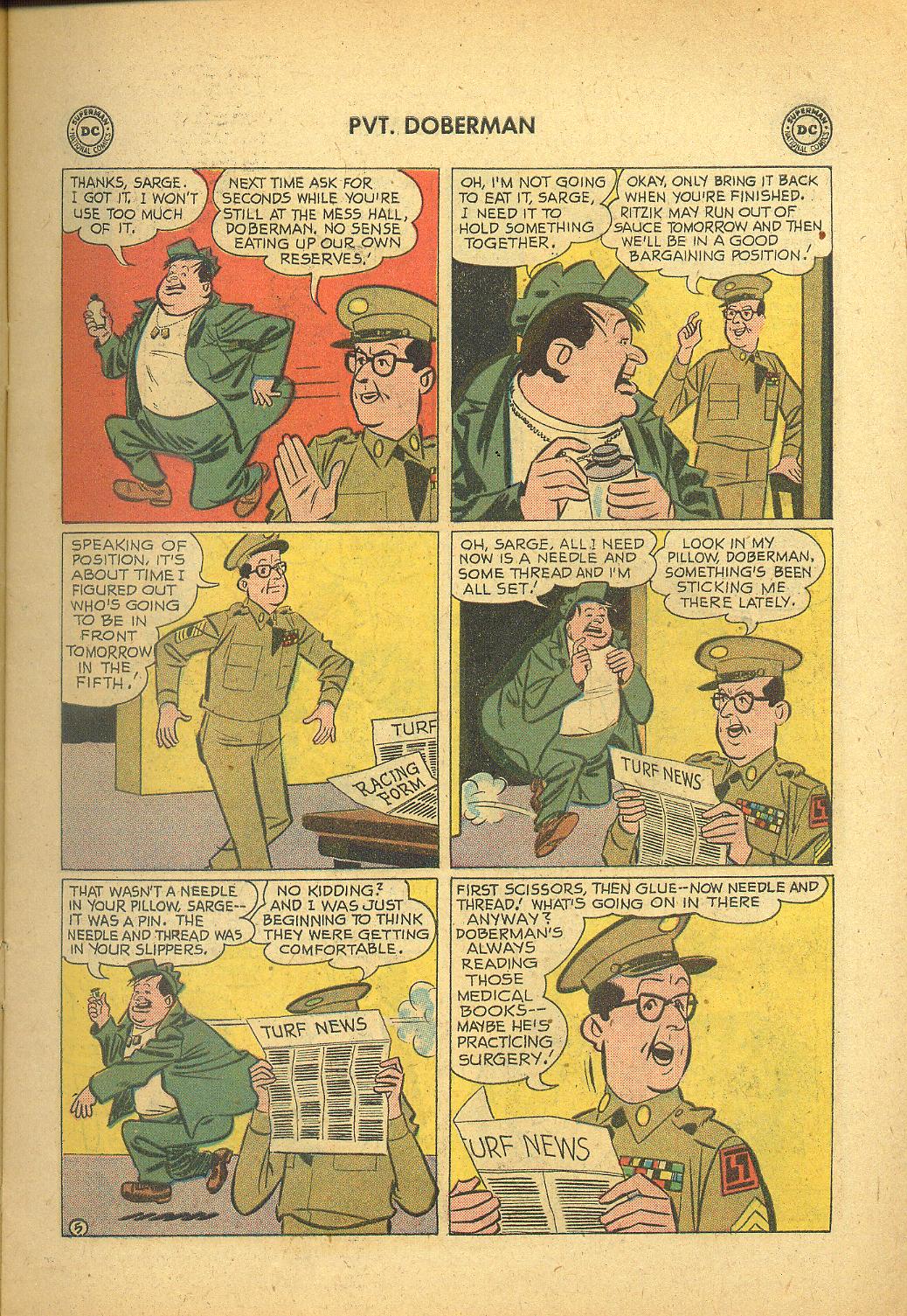Read online Sgt. Bilko's Pvt. Doberman comic -  Issue #1 - 7