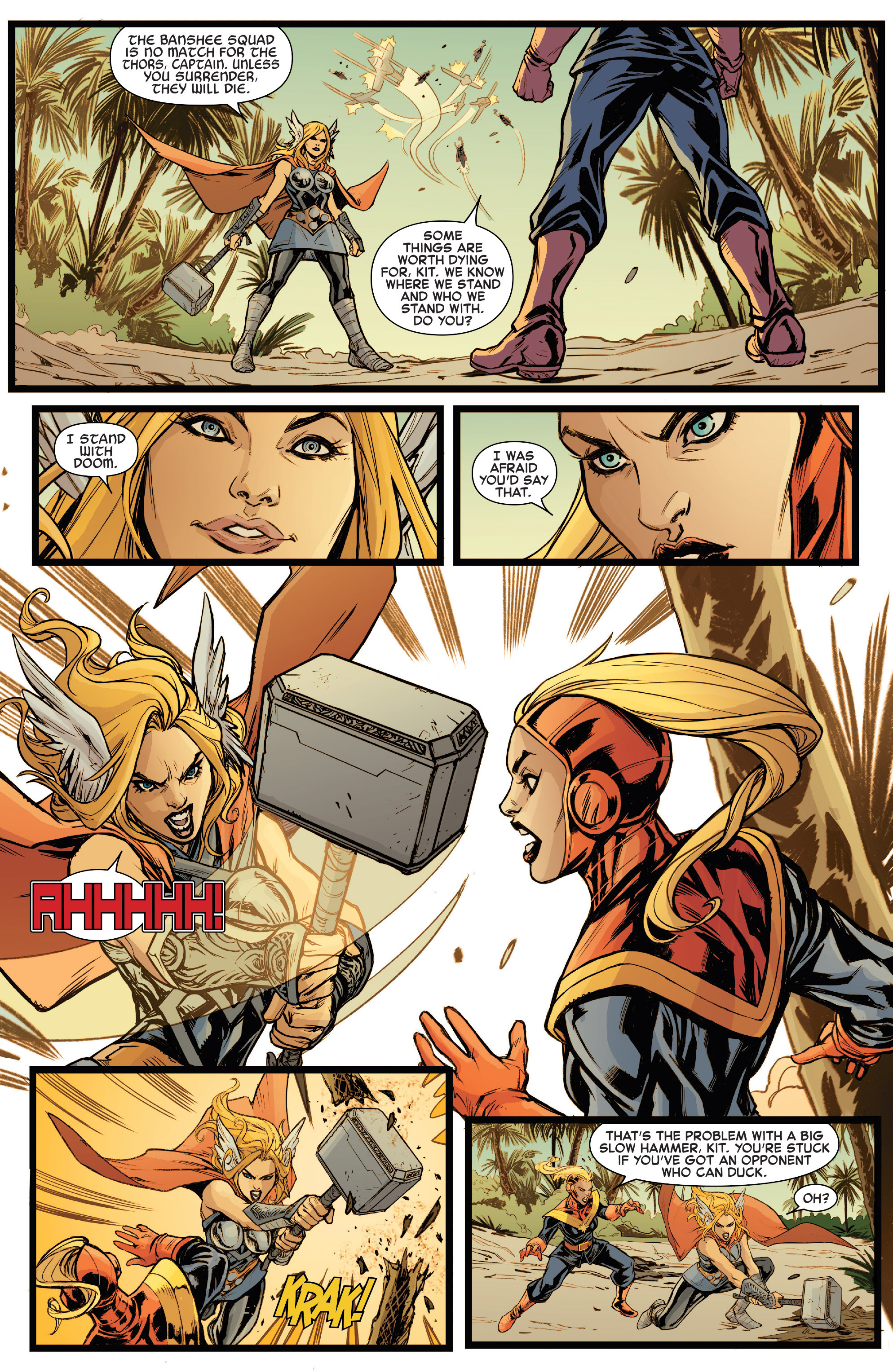 Read online Captain Marvel & the Carol Corps comic -  Issue #4 - 12