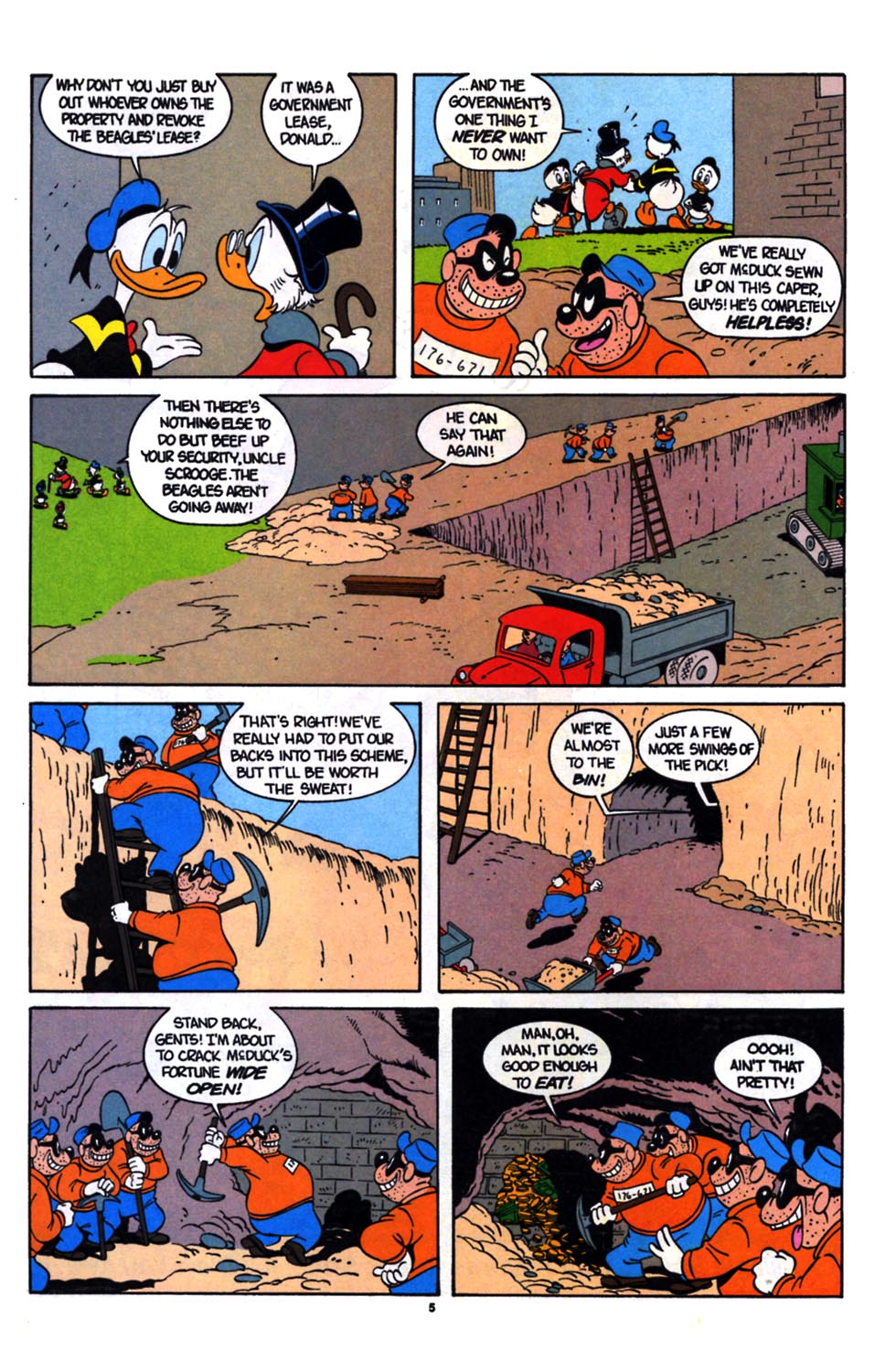 Read online Uncle Scrooge (1953) comic -  Issue #254 - 6