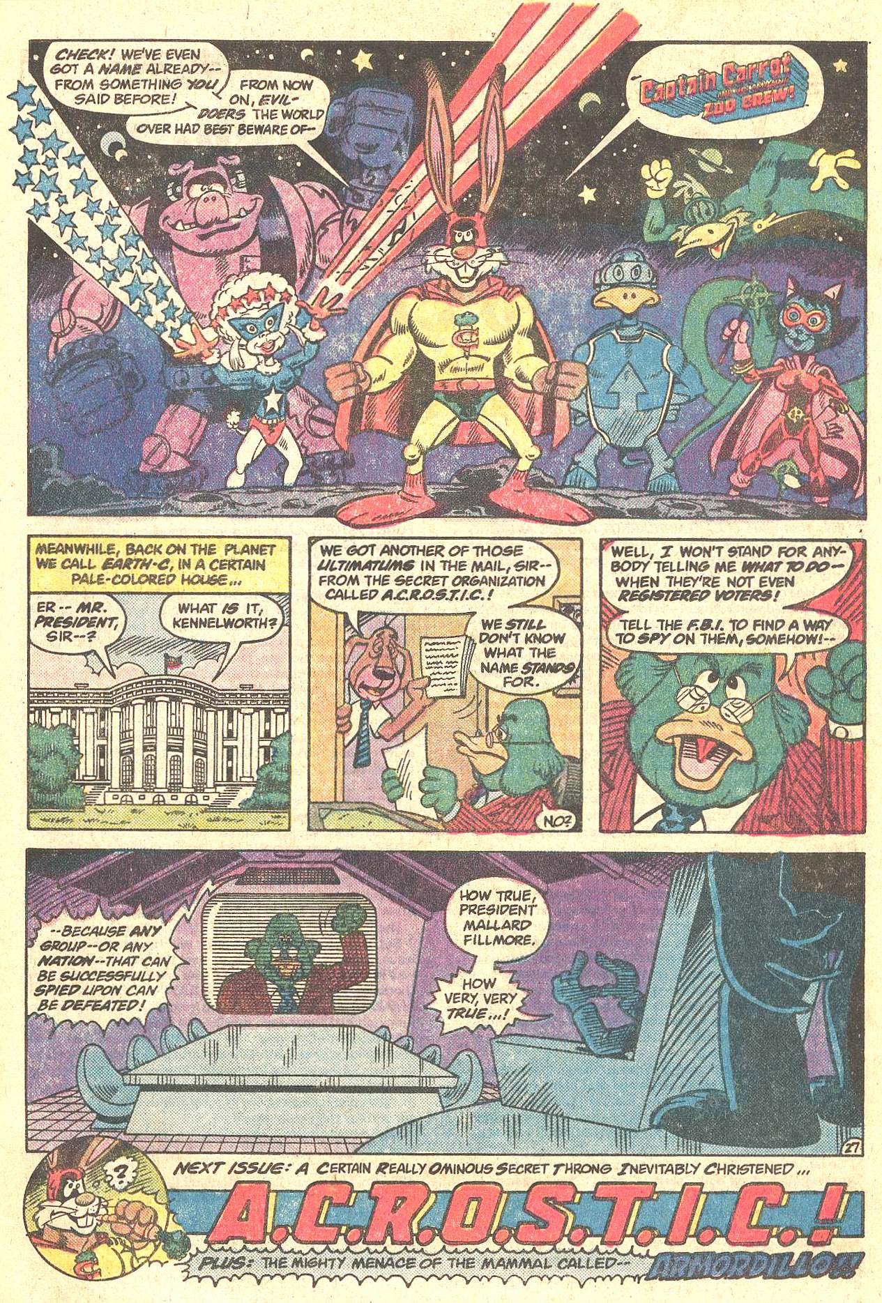 Read online Captain Carrot and His Amazing Zoo Crew! comic -  Issue #1 - 28