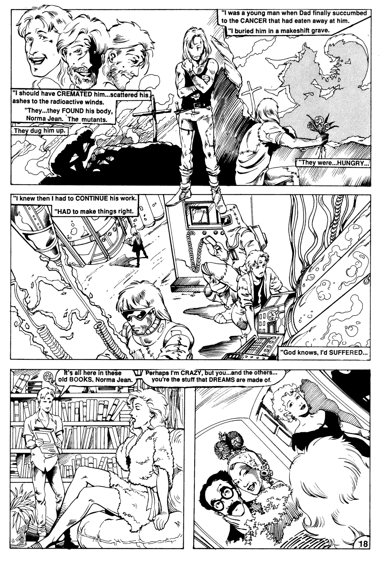 Read online Ex-Mutants (1986) comic -  Issue #8 - 20