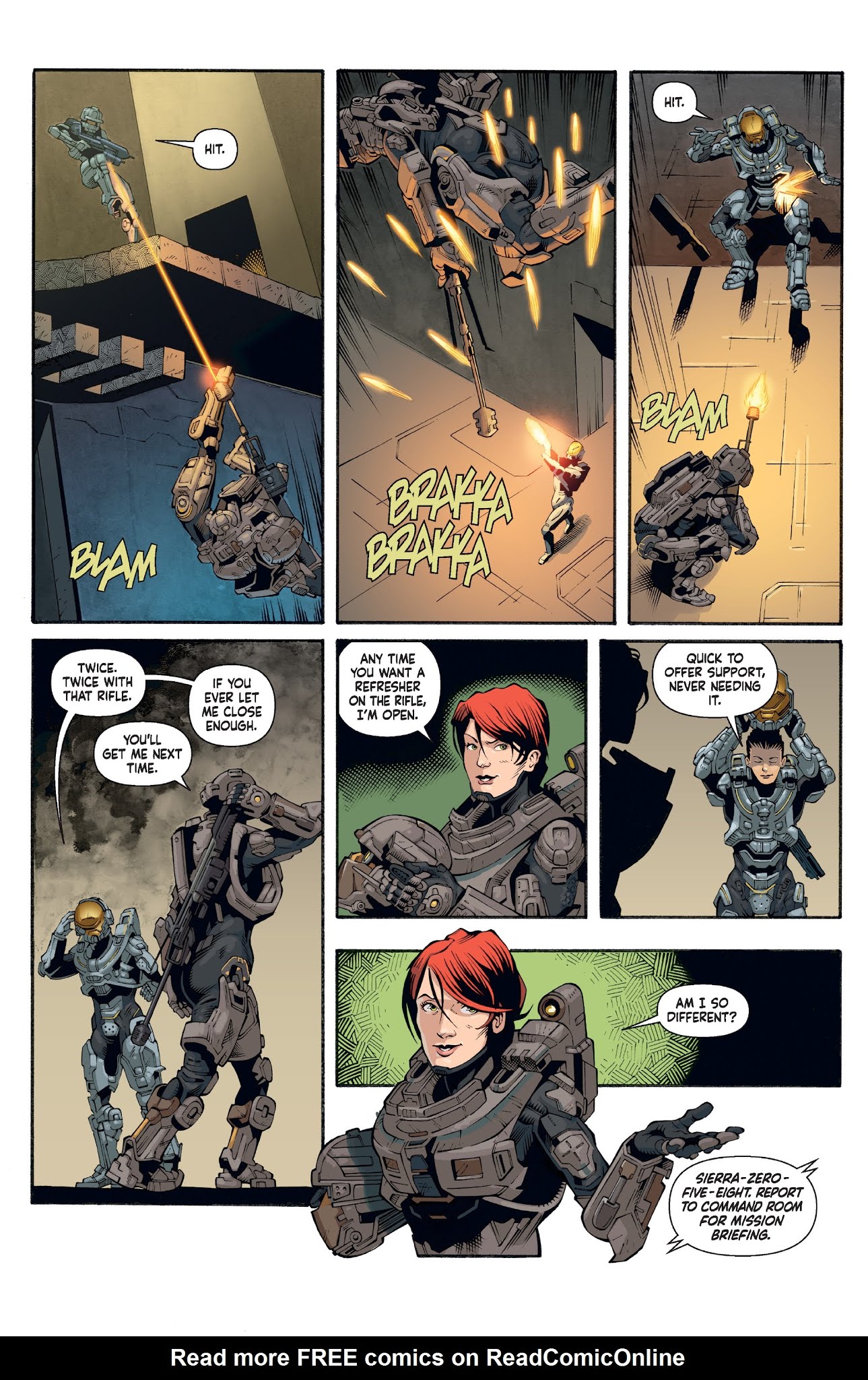 Read online Halo: Lone Wolf comic -  Issue #1 - 5