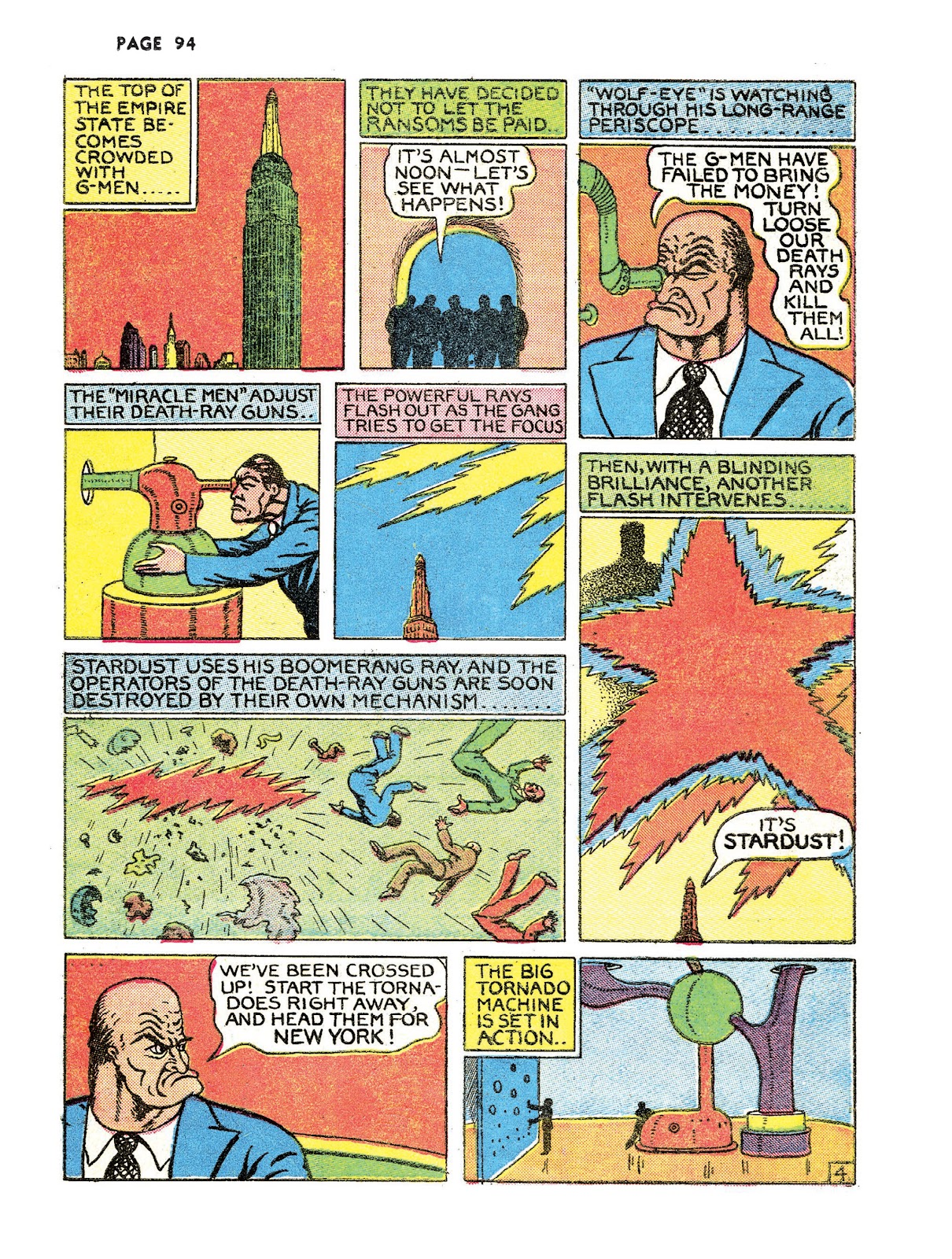 Turn Loose Our Death Rays and Kill Them All!: The Complete Works of Fletcher Hanks issue TPB (Part 2) - Page 25
