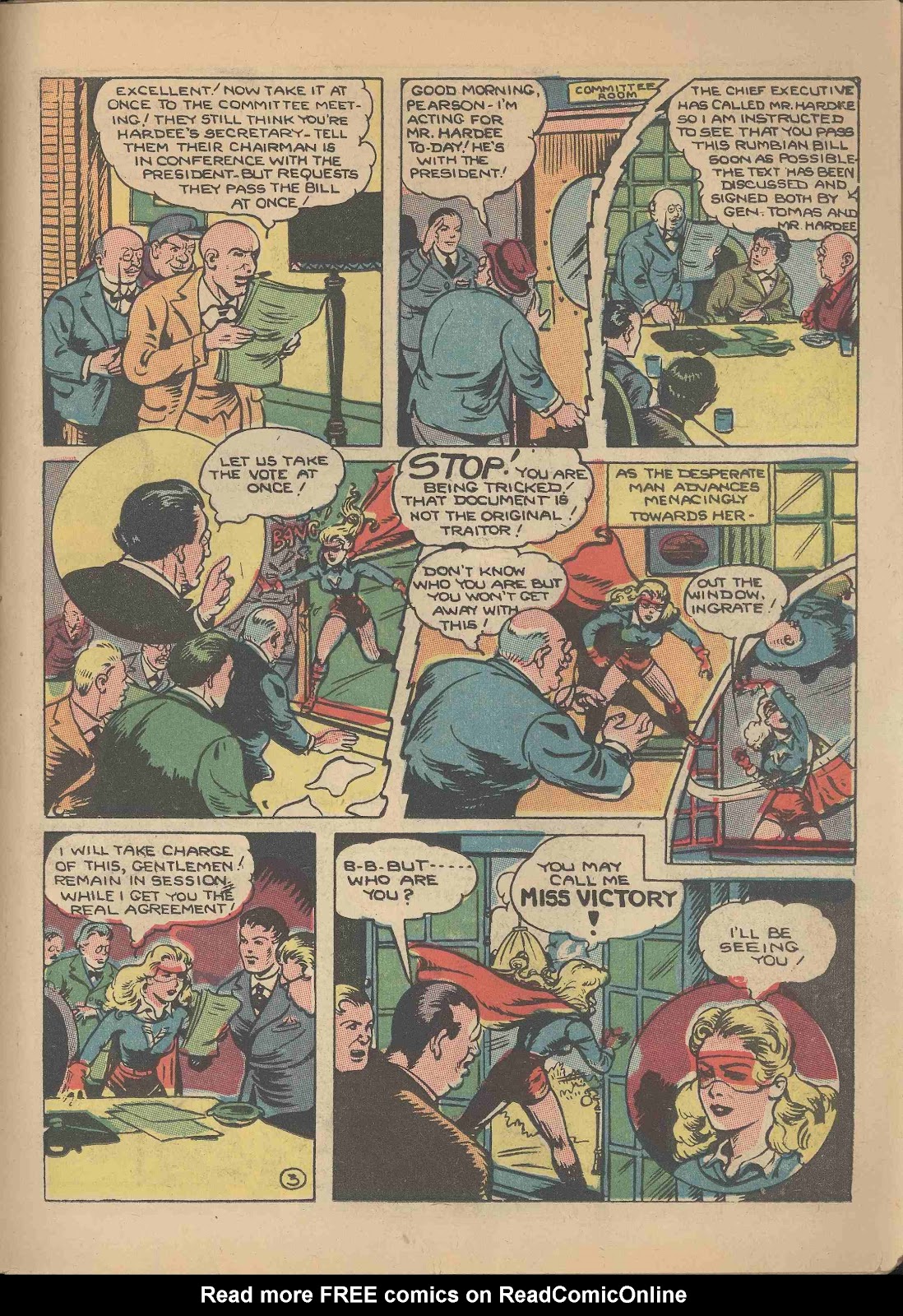 Captain Aero Comics issue 11 - Page 21