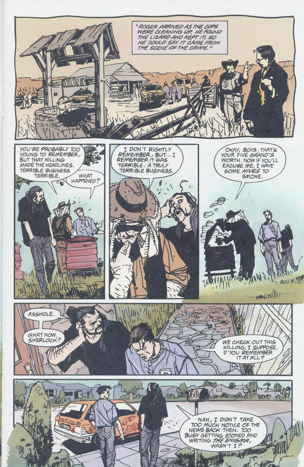 Read online Enigma comic -  Issue #5 - 9