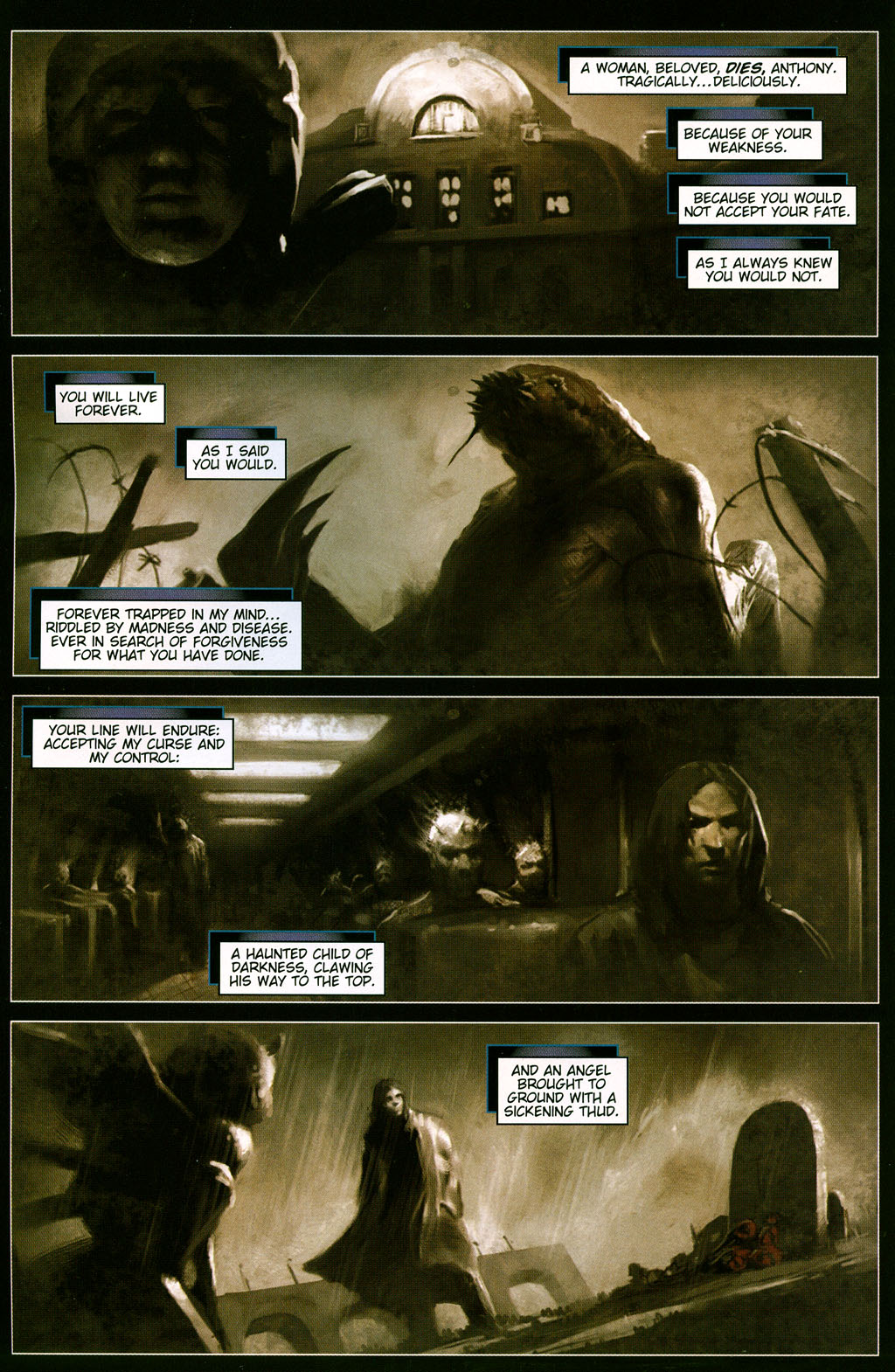 Read online The Darkness: Level comic -  Issue #0 - 18