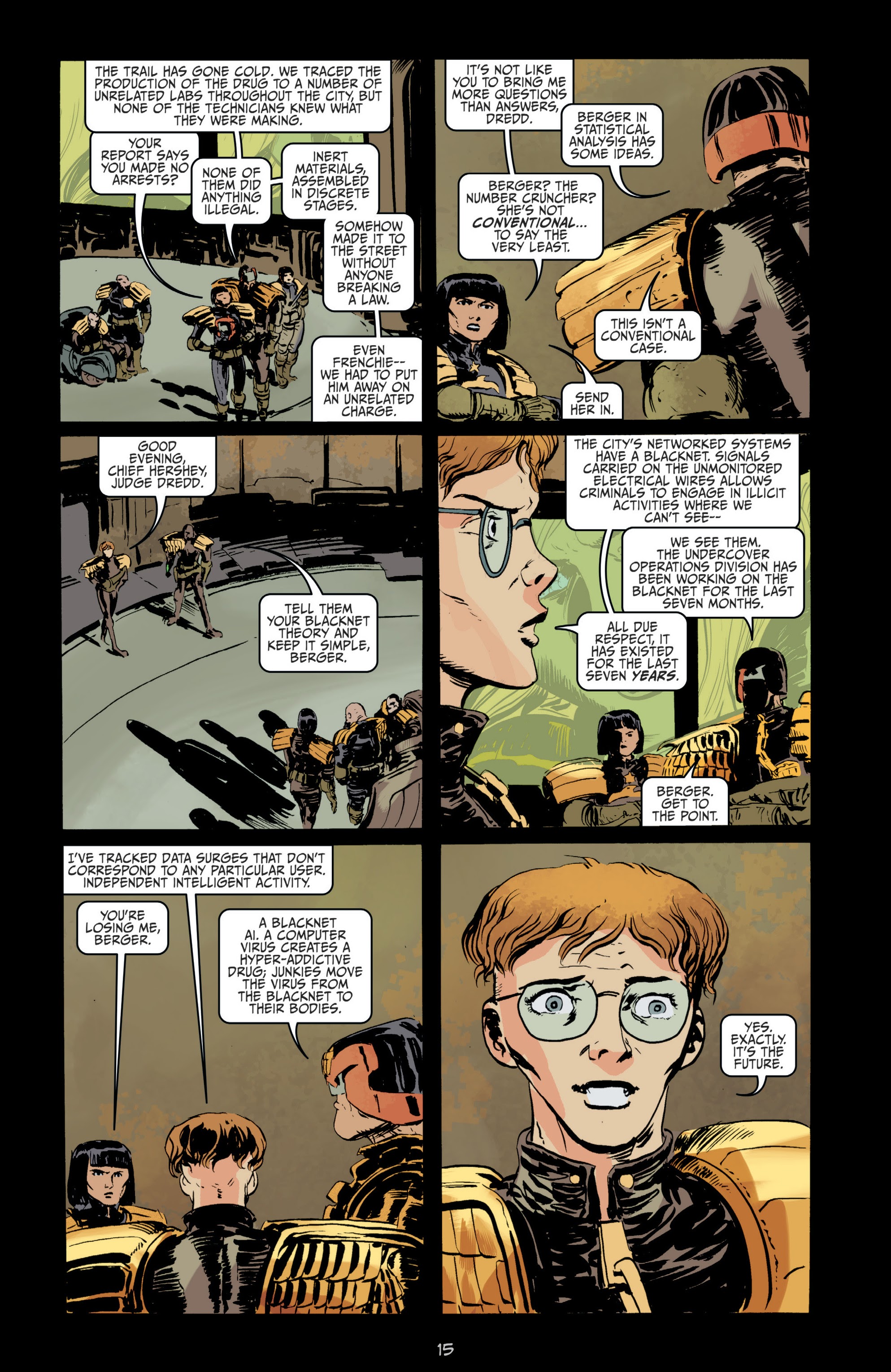 Read online Judge Dredd: Mega-City Zero comic -  Issue # TPB 2 - 15