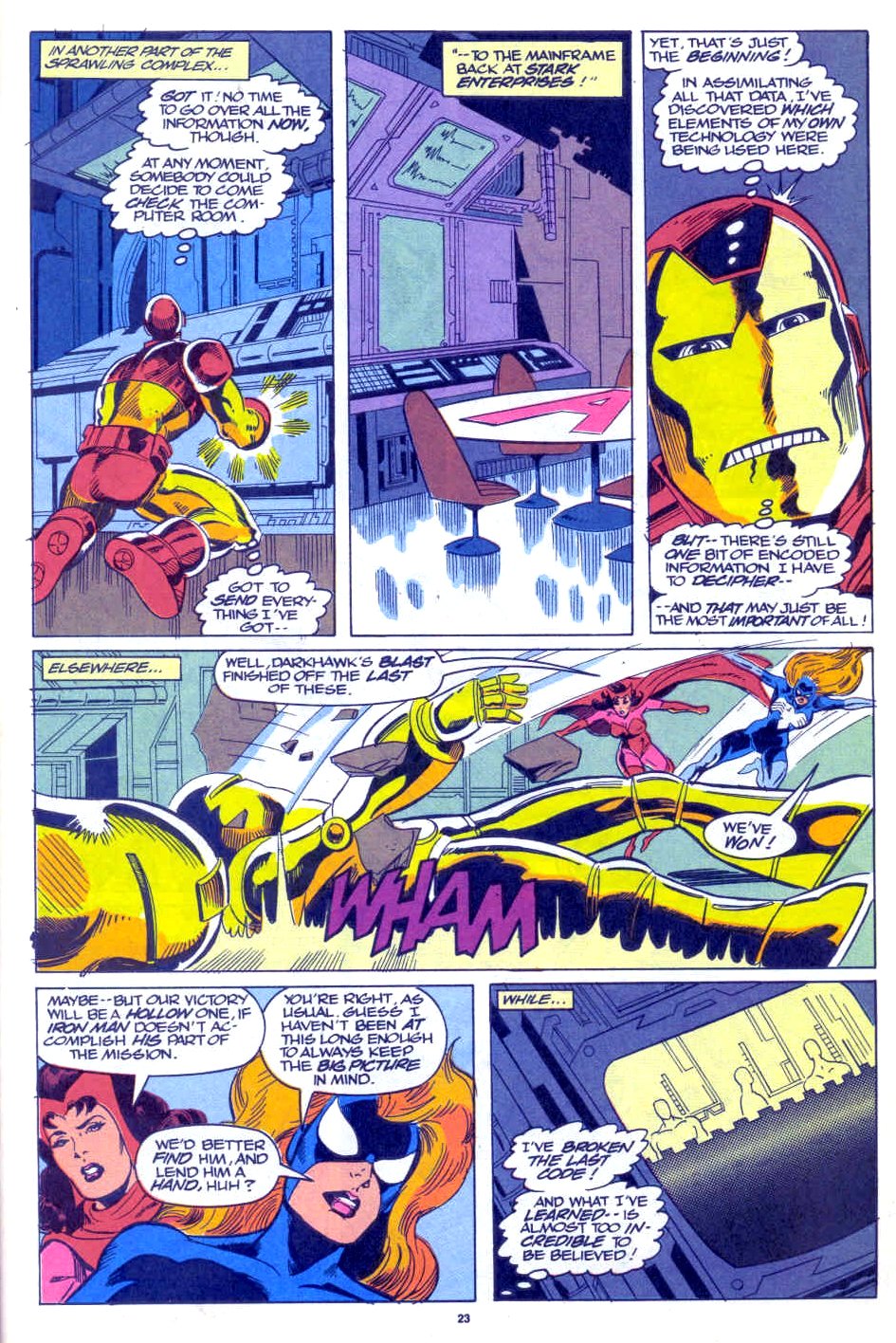 Read online Avengers West Coast (1989) comic -  Issue # Annual 7 - 21