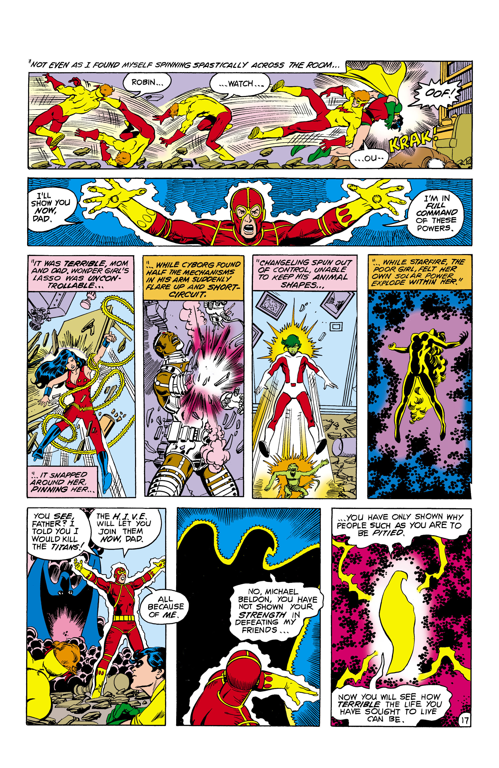 Read online The New Teen Titans (1980) comic -  Issue #20 - 18