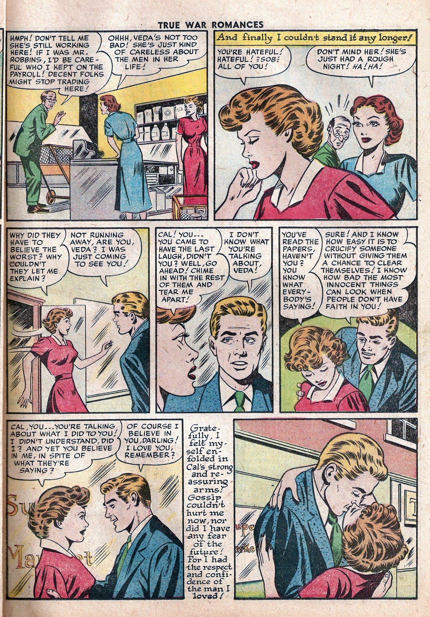 Read online True War Romances comic -  Issue #20 - 11