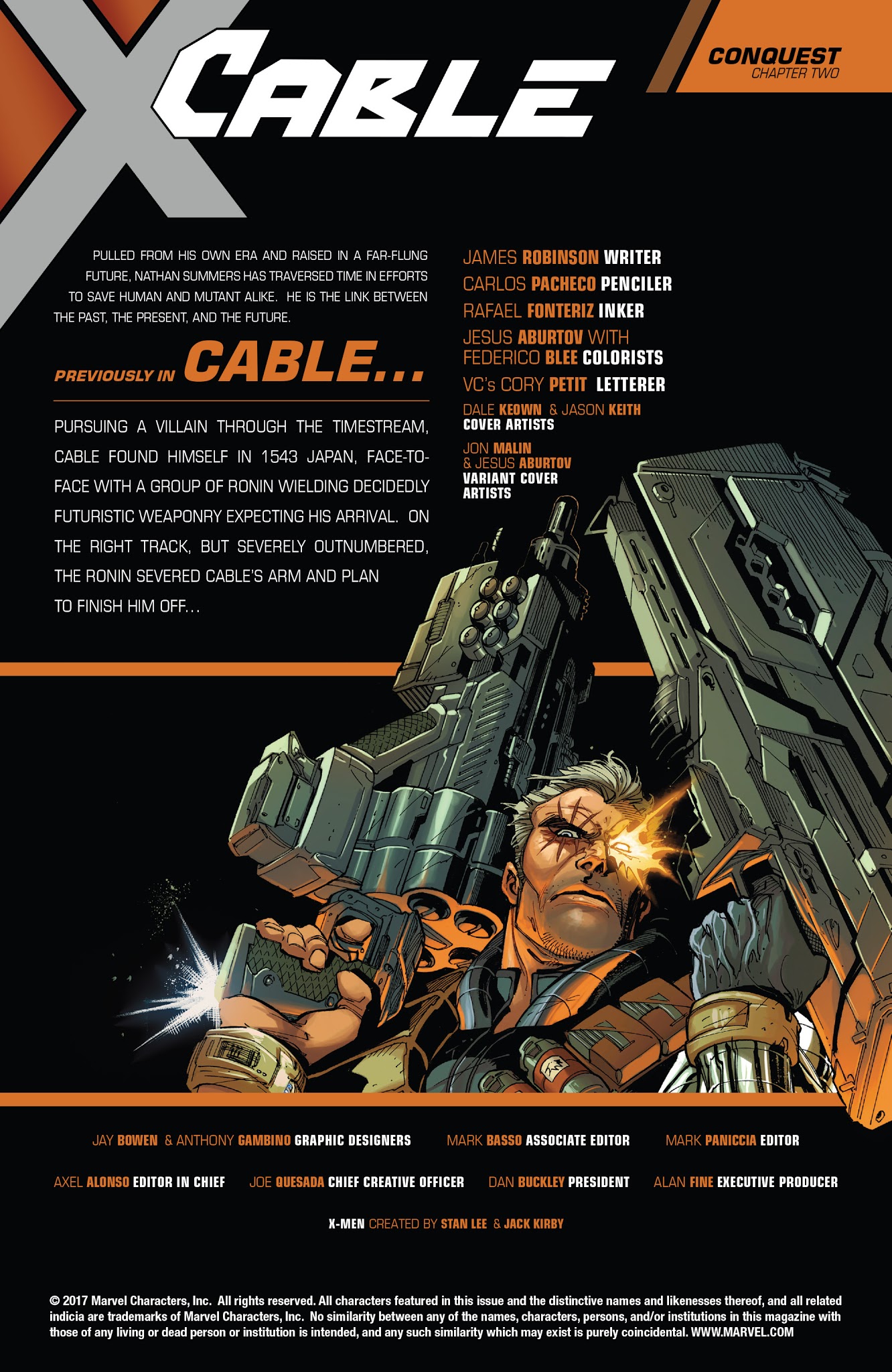 Read online Cable (2017) comic -  Issue #2 - 2