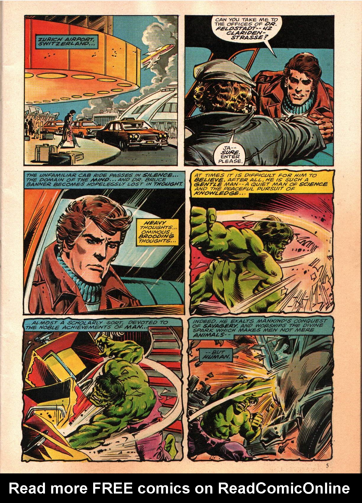 Read online Hulk (1978) comic -  Issue #14 - 5