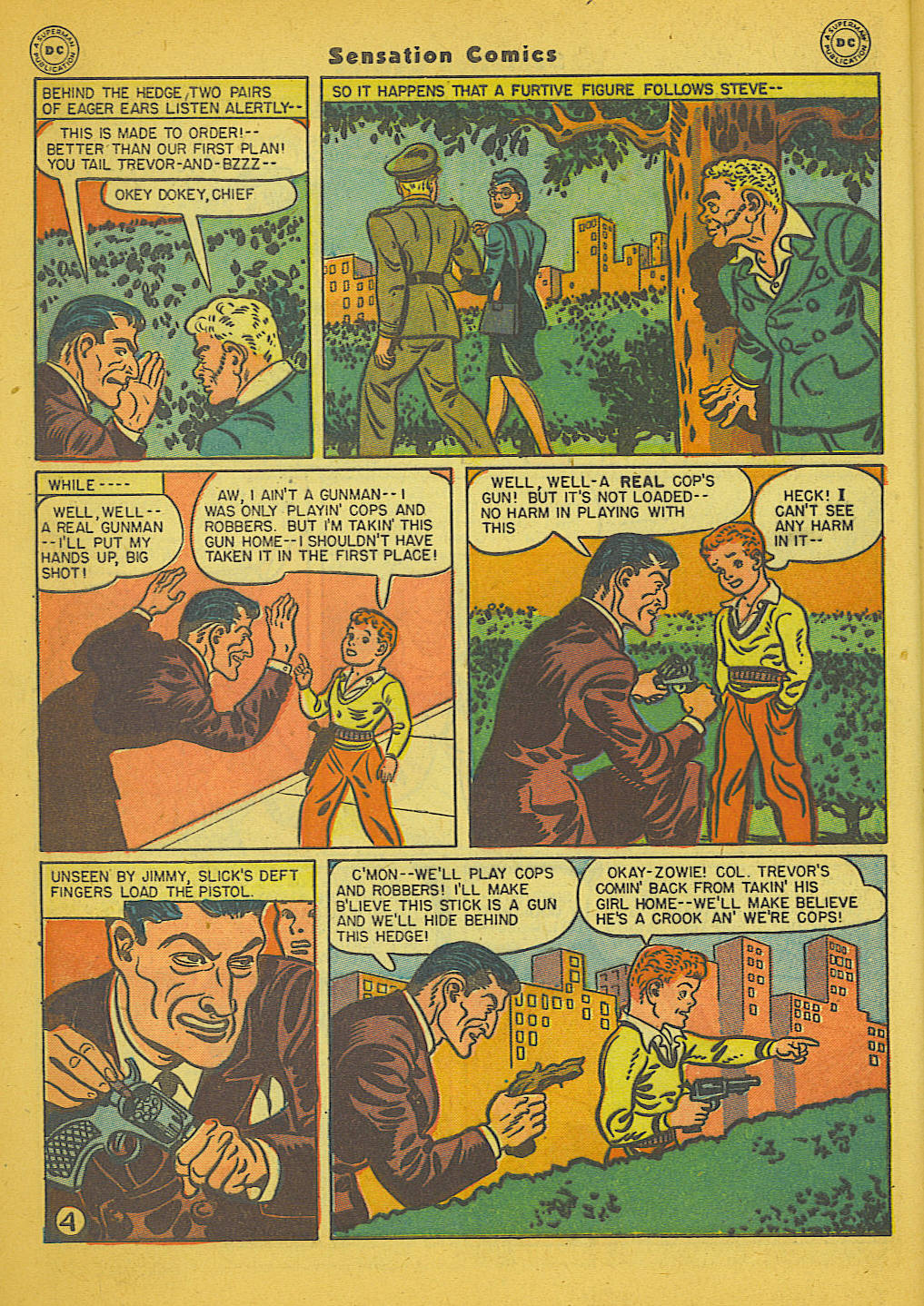 Read online Sensation (Mystery) Comics comic -  Issue #66 - 6