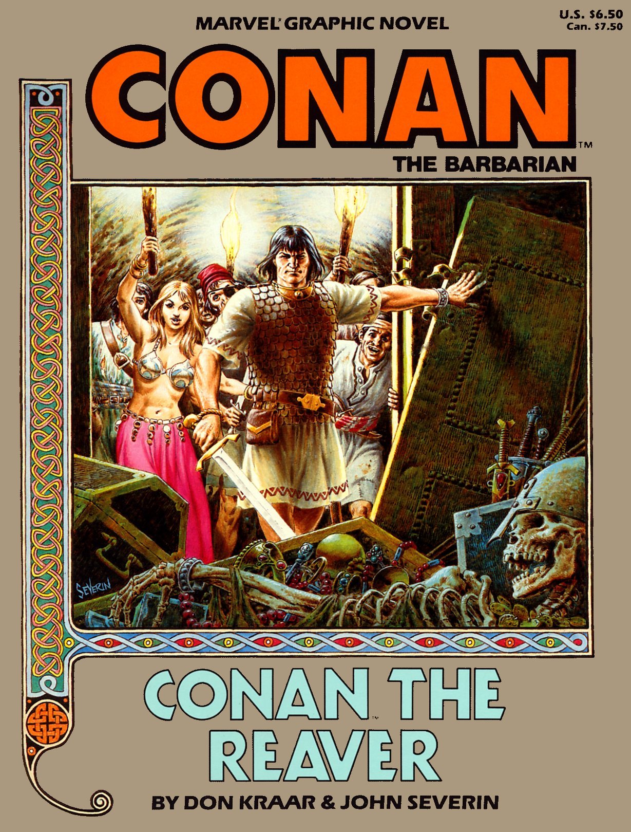 Read online Marvel Graphic Novel comic -  Issue #28 - Conan - The Reaver - 1