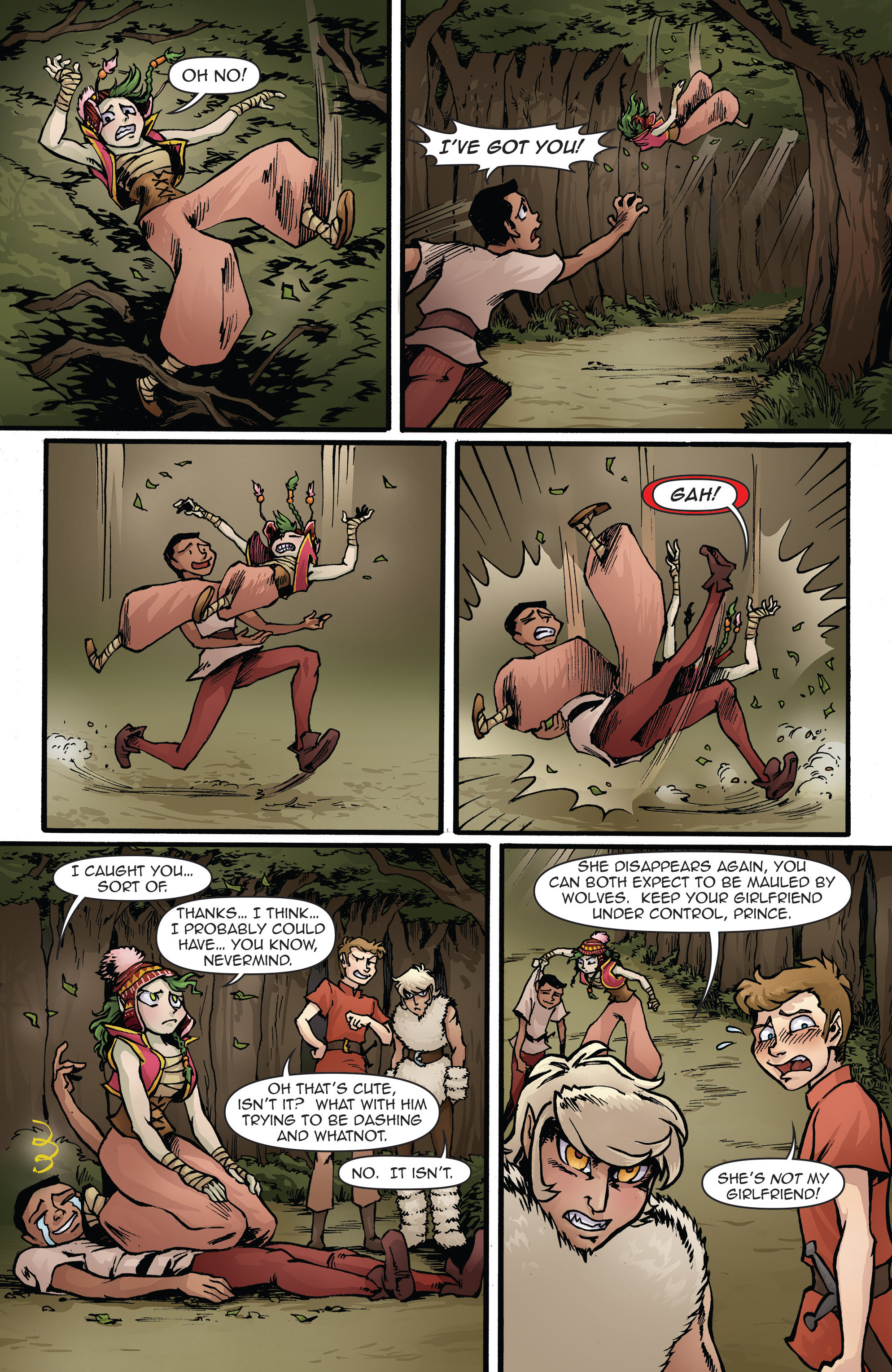 Read online Princeless: Make Yourself comic -  Issue #2 - 11