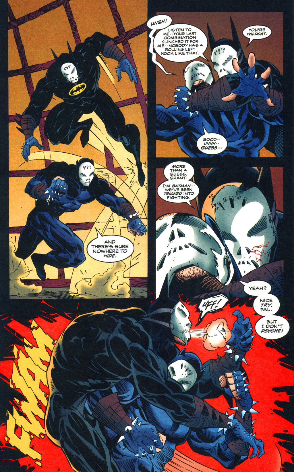 Read online Batman/Wildcat comic -  Issue #3 - 5