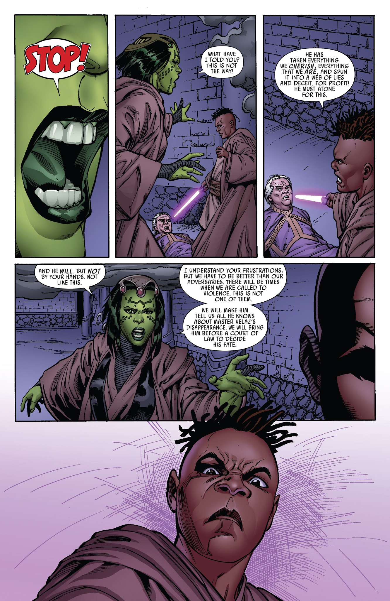 Read online Star Wars: Mace Windu comic -  Issue #4 - 18