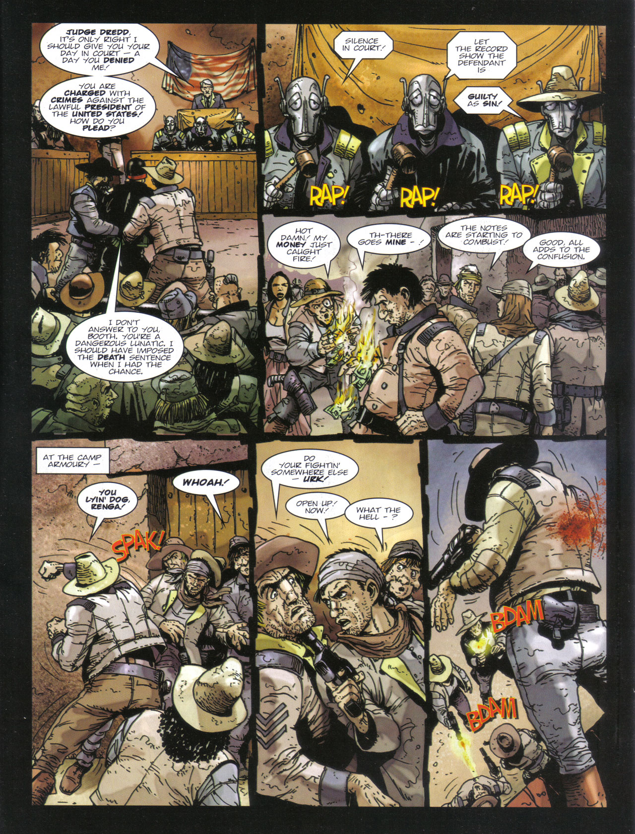 Read online Judge Dredd Origins comic -  Issue # TPB - 123