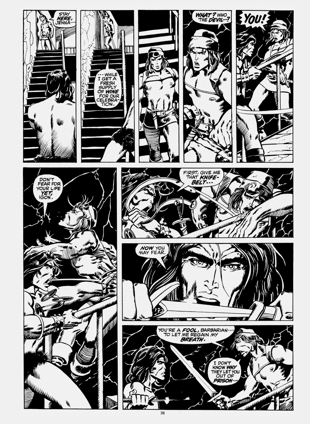 Read online Conan Saga comic -  Issue #04 - 38