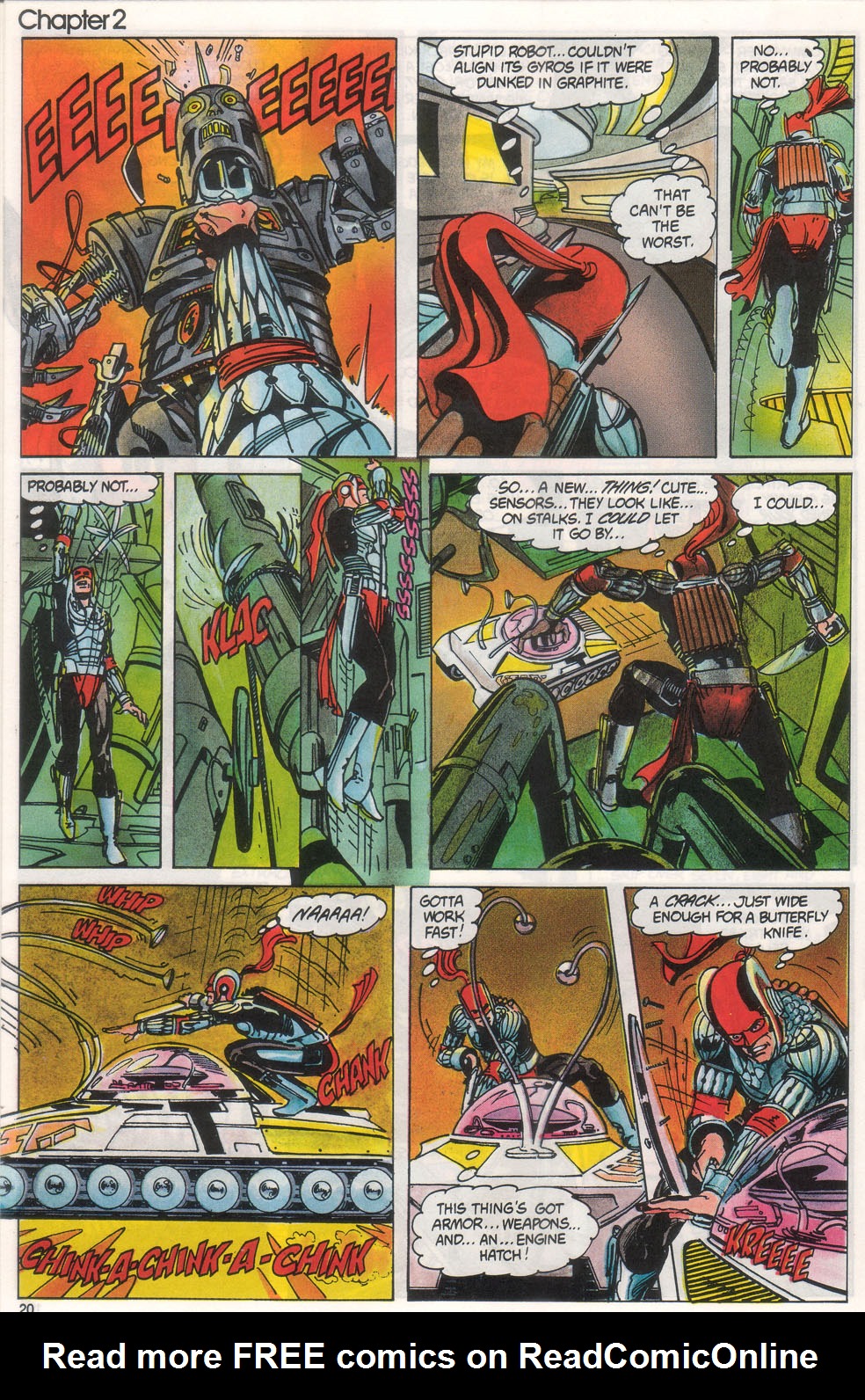 Read online The Revengers featuring Armor and Silver Streak comic -  Issue #1 - 22