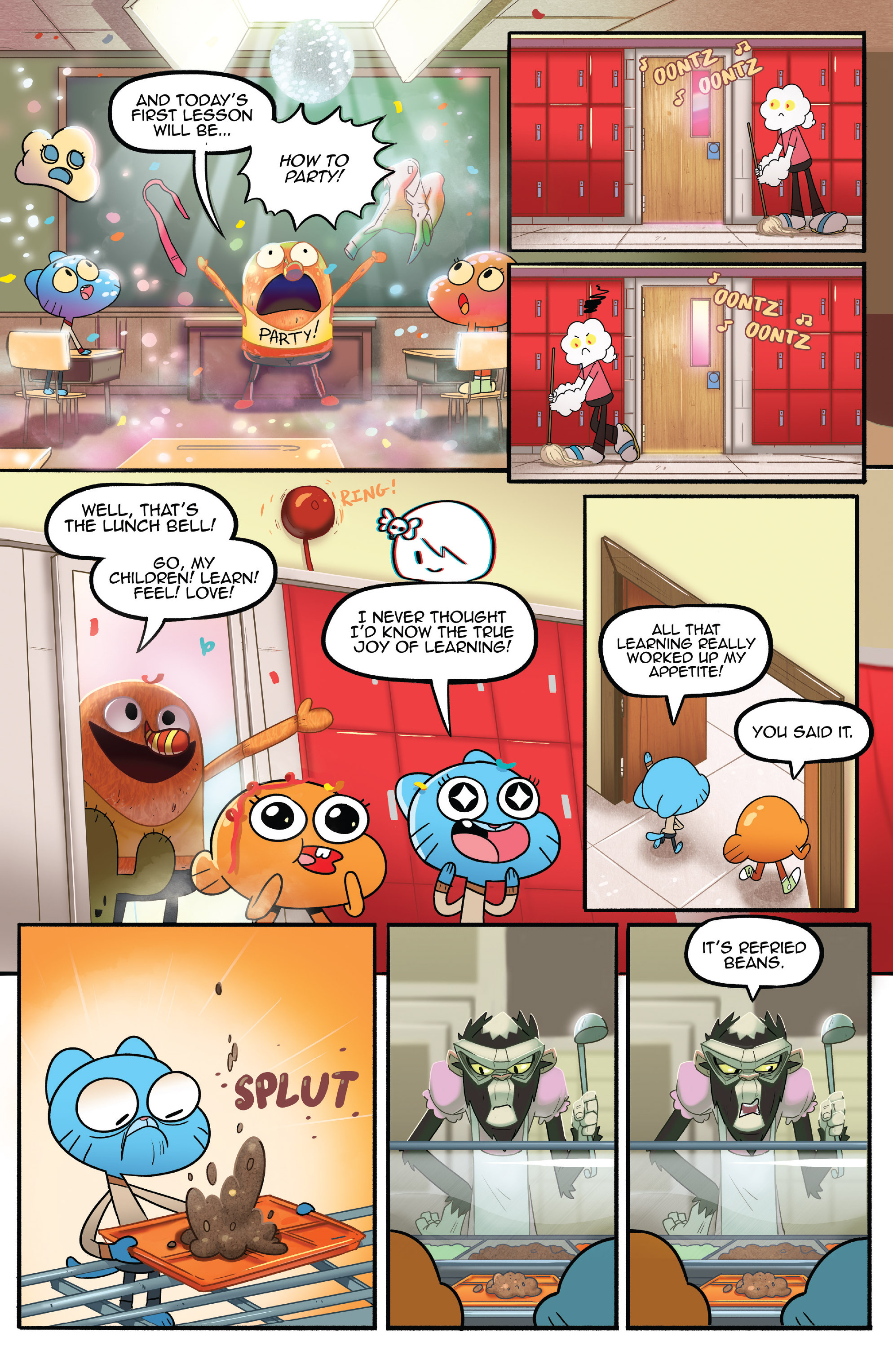 Read online The Amazing World of Gumball comic -  Issue #4 - 5