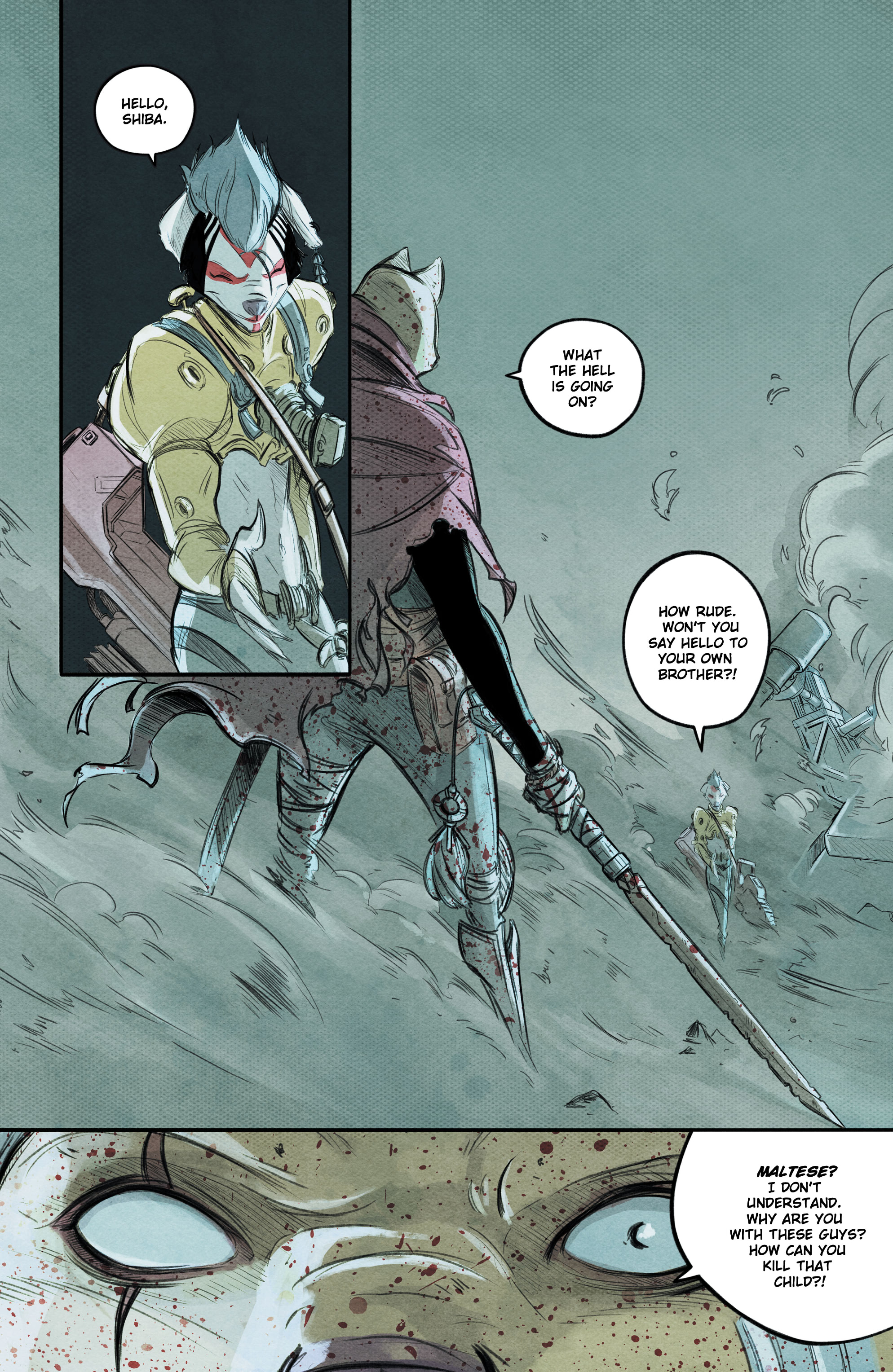 Read online Samurai Doggy comic -  Issue #5 - 13