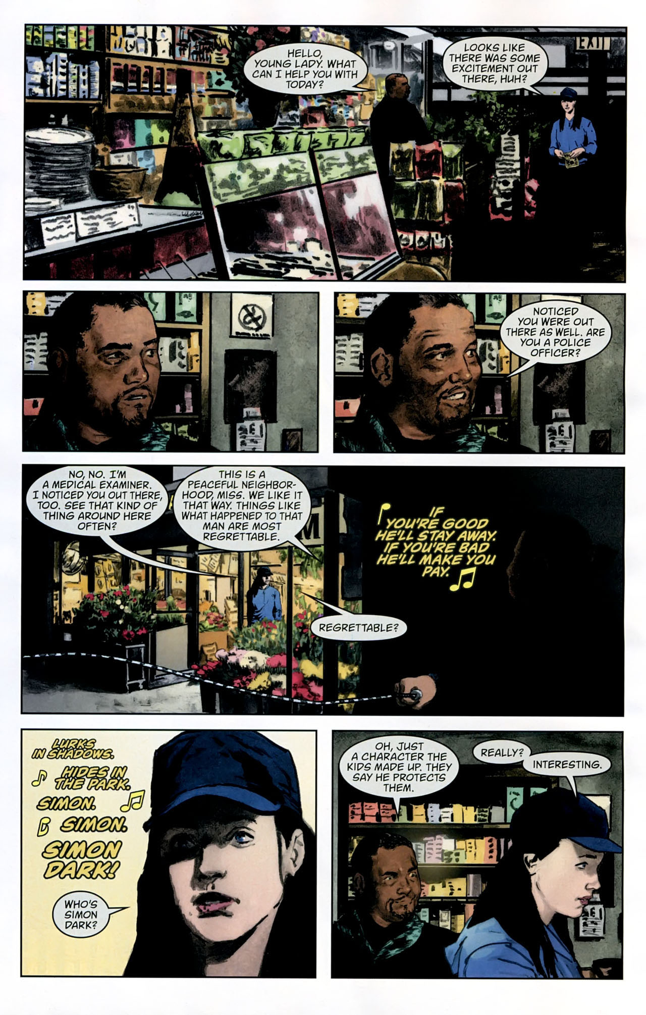 Read online Simon Dark comic -  Issue #1 - 13