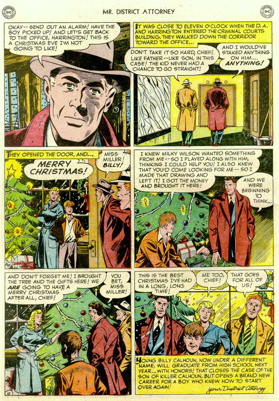 Read online Mr. District Attorney comic -  Issue #19 - 48