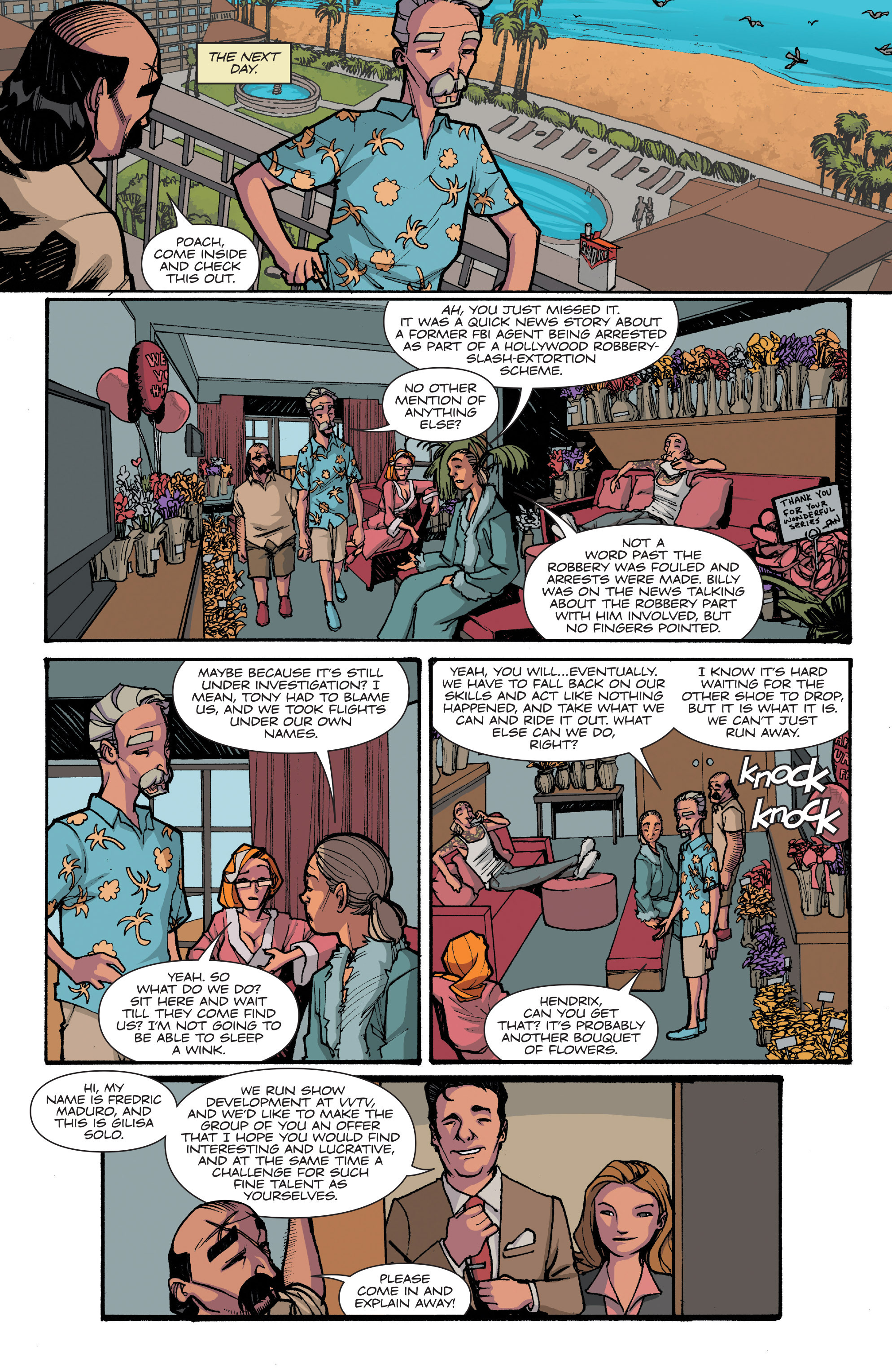 Read online Palmiotti & Brady's The Big Con Job comic -  Issue #4 - 21
