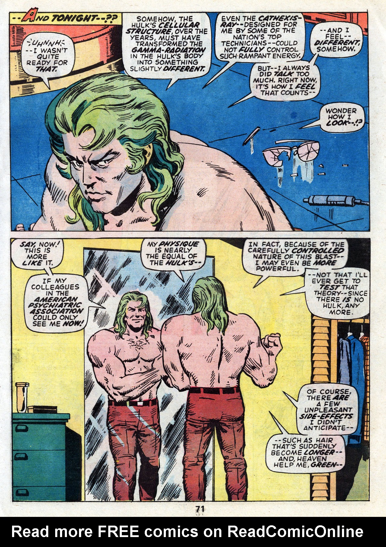 Read online Marvel Treasury Edition comic -  Issue #5 - 69