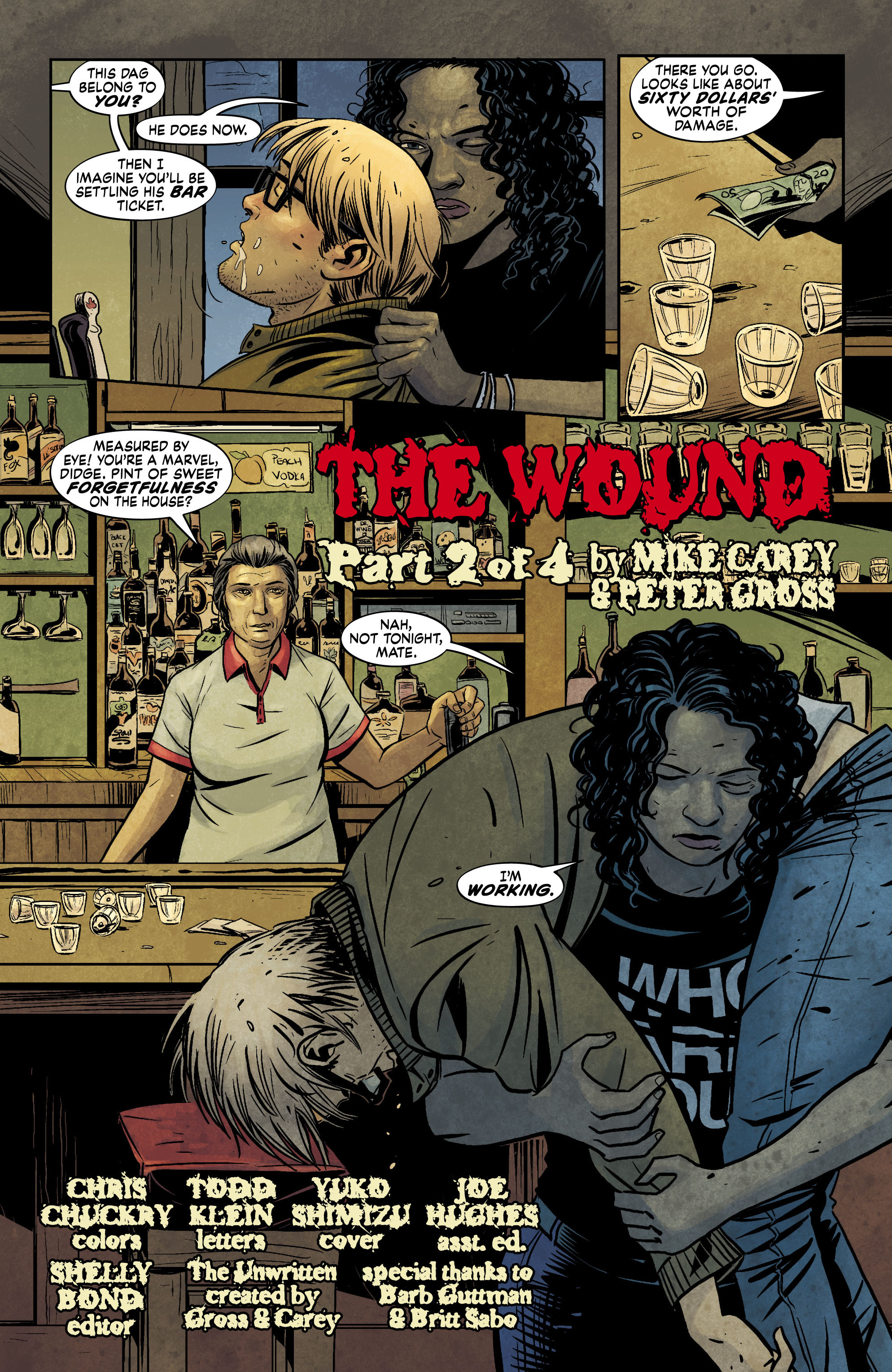 Read online The Unwritten comic -  Issue #38 - 5