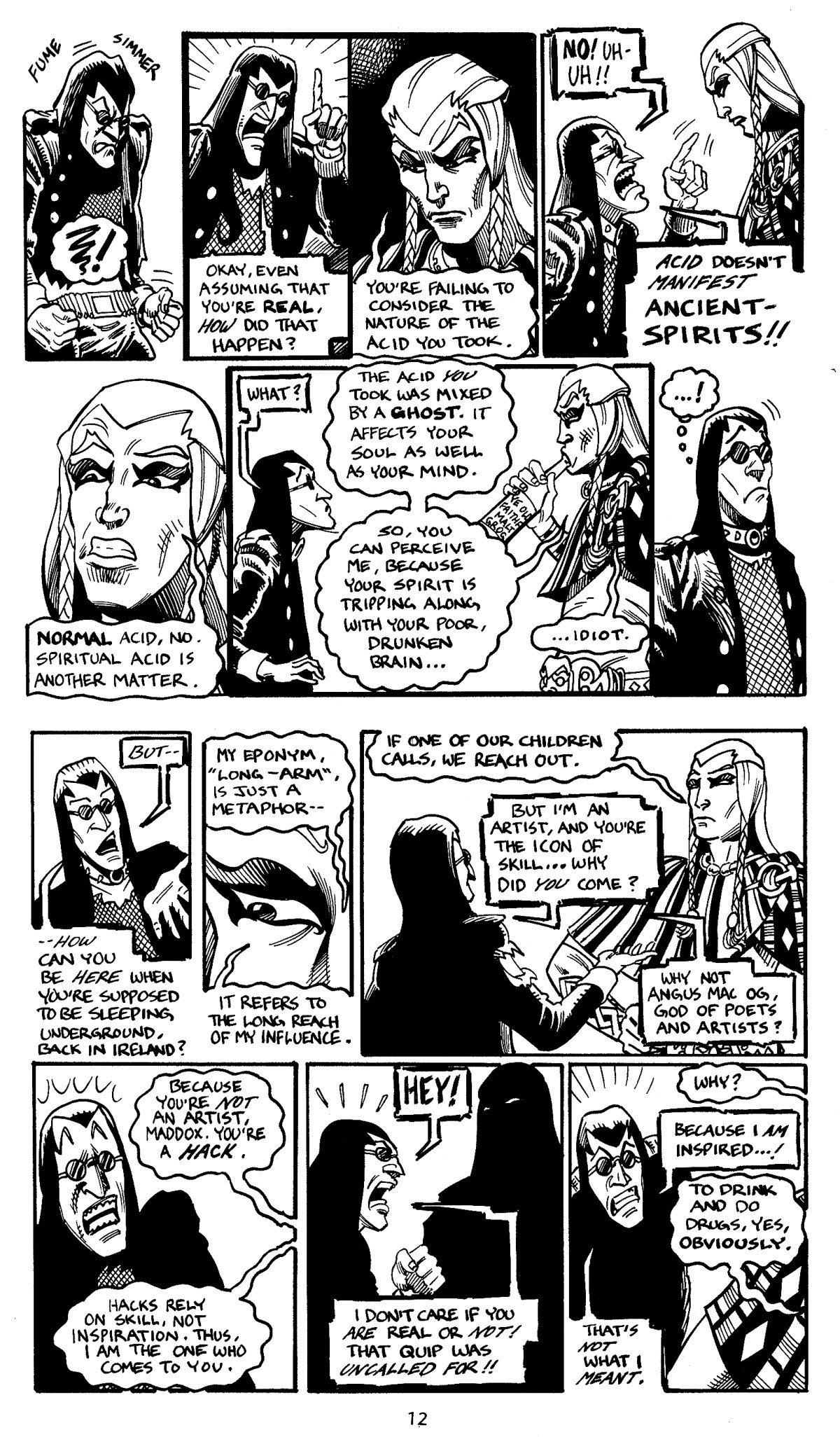 Read online (After)Life in Gothland comic -  Issue #1 - 14