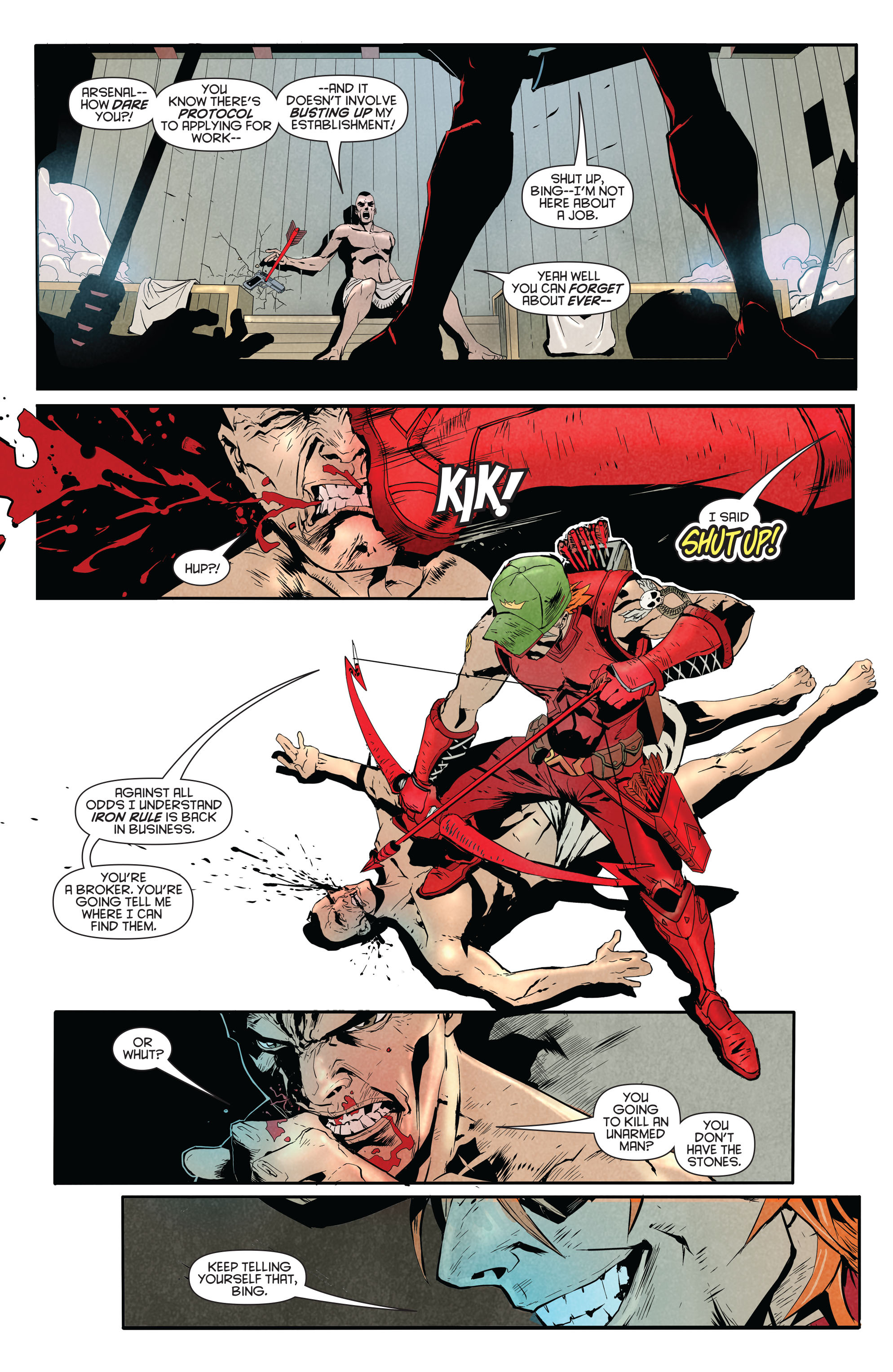 Read online Red Hood/Arsenal comic -  Issue #11 - 16