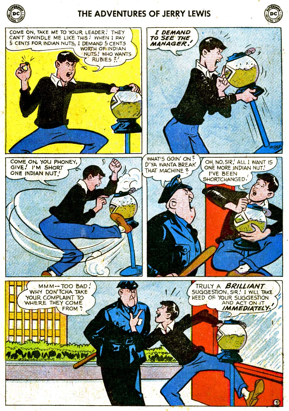 Read online The Adventures of Jerry Lewis comic -  Issue #45 - 7