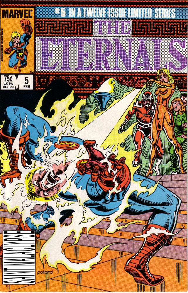 Read online Eternals (1985) comic -  Issue #5 - 1