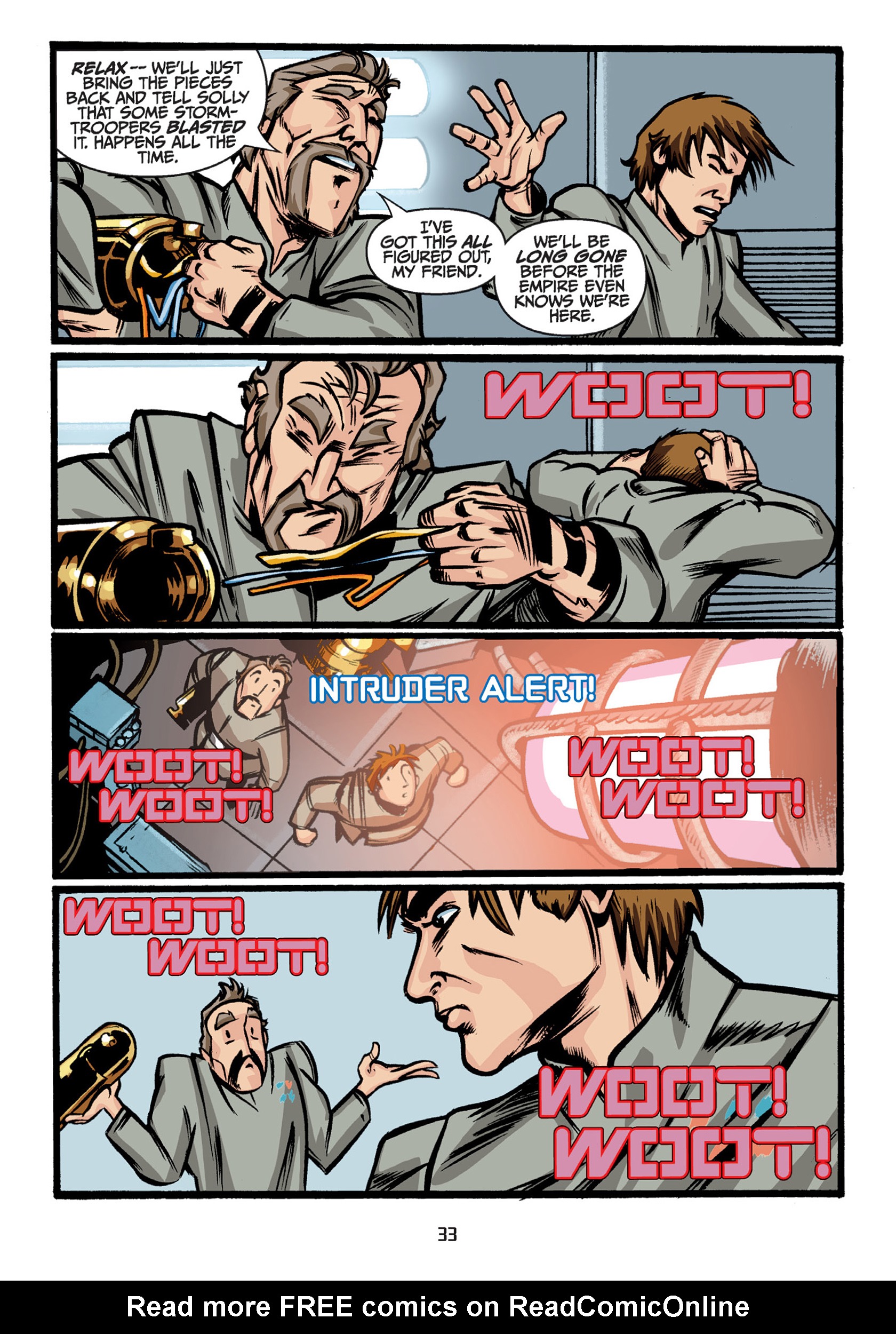 Read online Star Wars Adventures comic -  Issue # Issue Han Solo and the Hollow Moon of Khorya - 35
