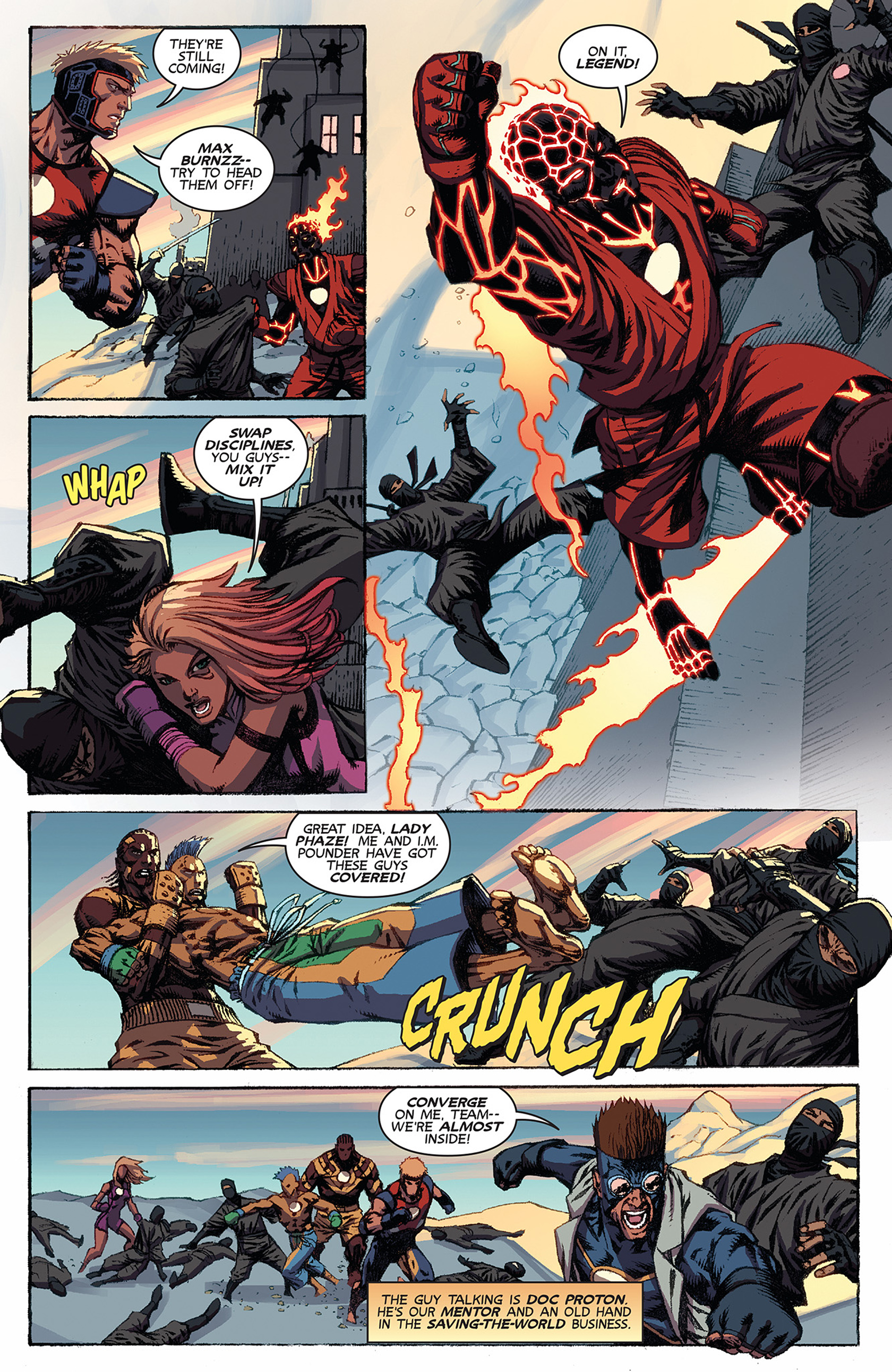 Read online Cage Hero comic -  Issue #4 - 5