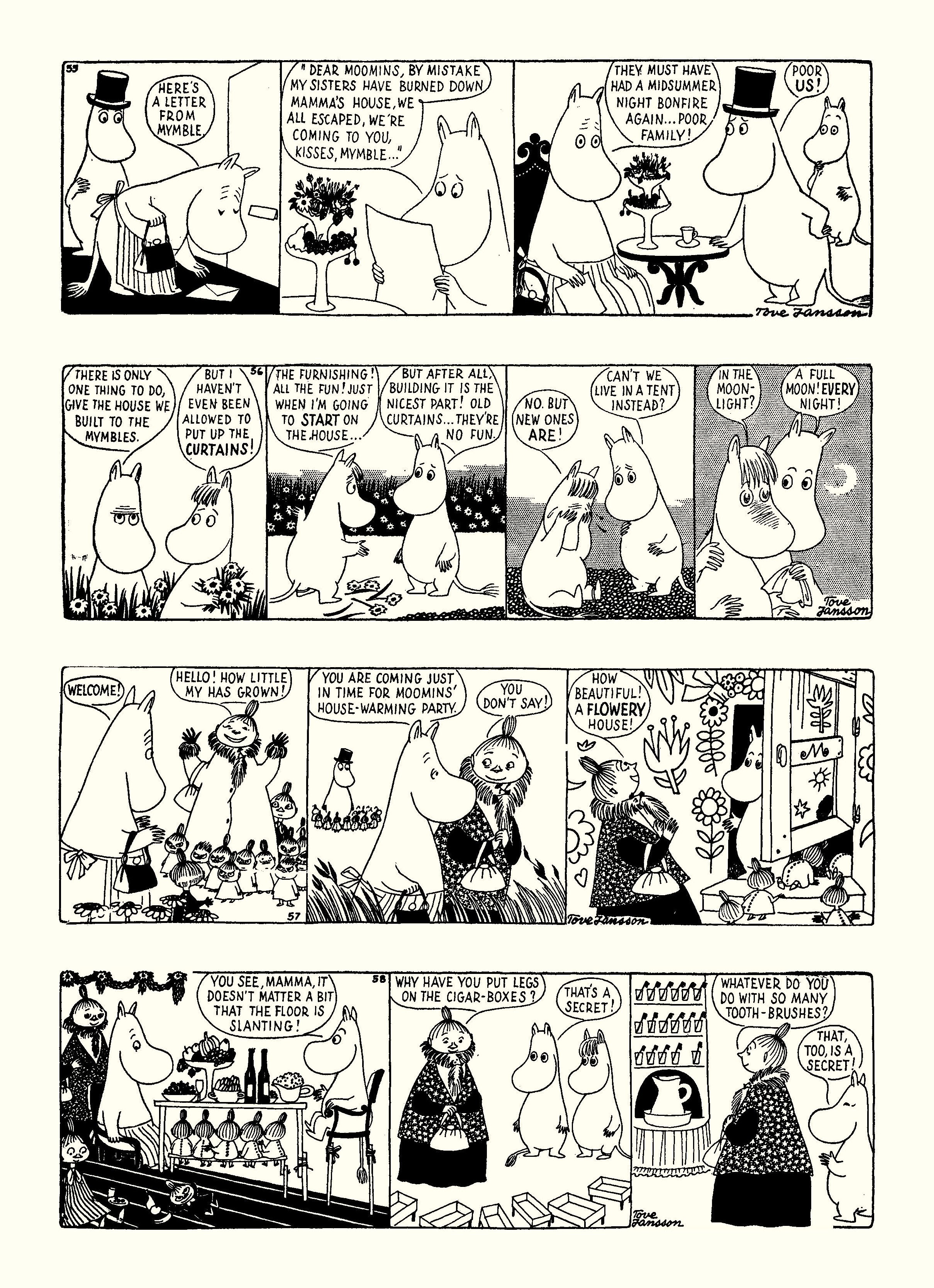Read online Moomin: The Complete Tove Jansson Comic Strip comic -  Issue # TPB 2 - 62