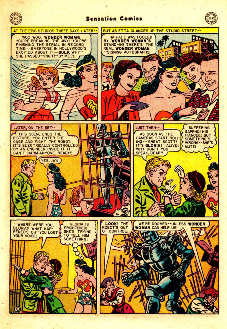 Read online Sensation (Mystery) Comics comic -  Issue #88 - 11
