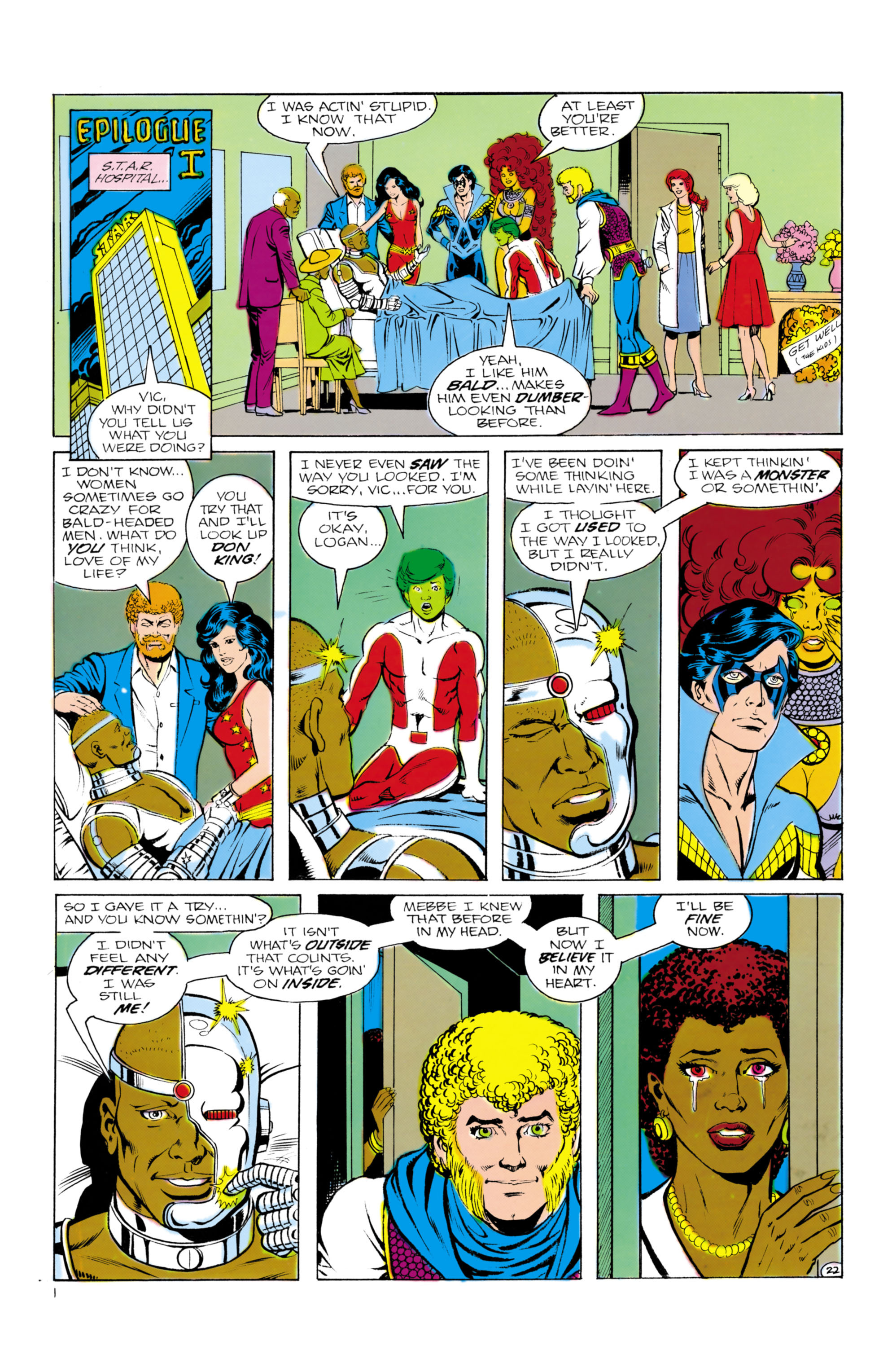 Read online Tales of the Teen Titans comic -  Issue #58 - 23