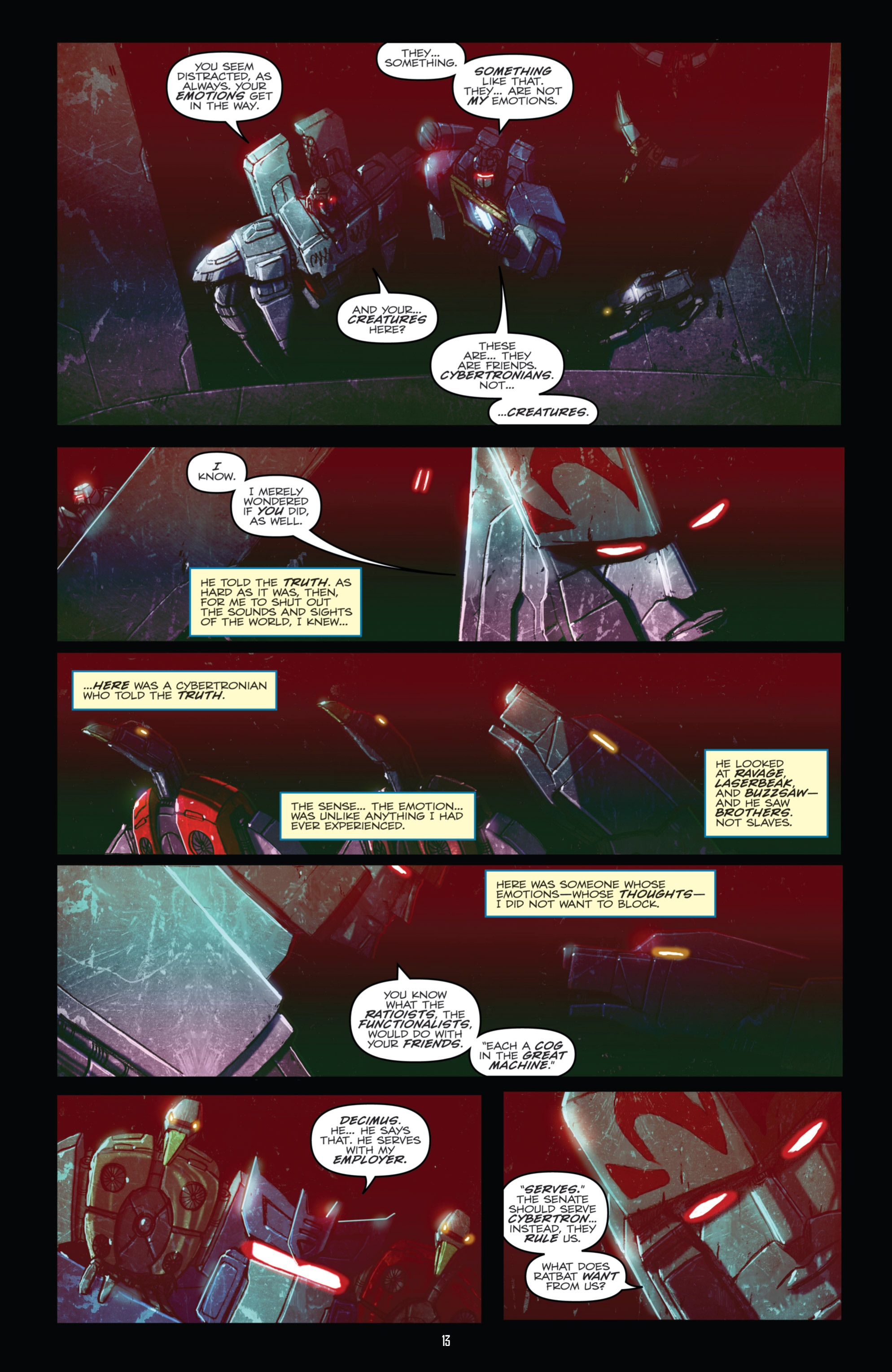 Read online Transformers: Robots In Disguise (2012) comic -  Issue #22 - 16