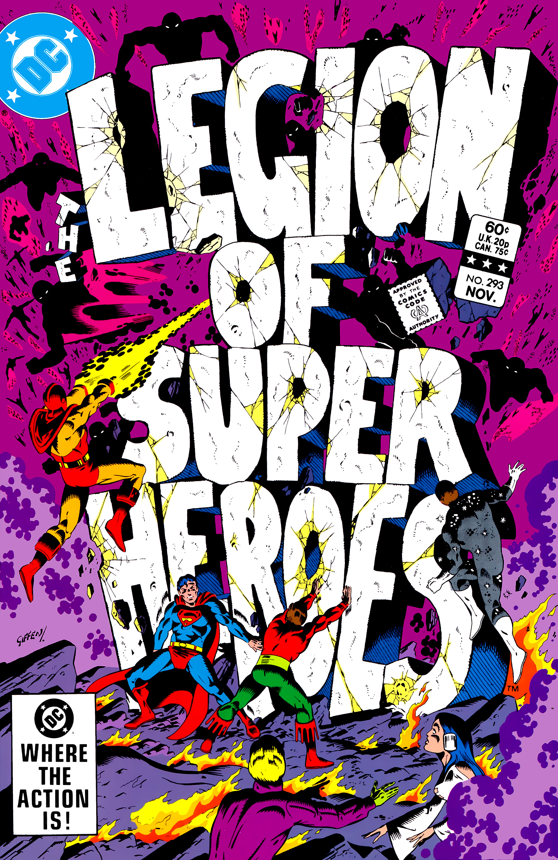 Read online Legion of Super-Heroes (1980) comic -  Issue #293 - 1