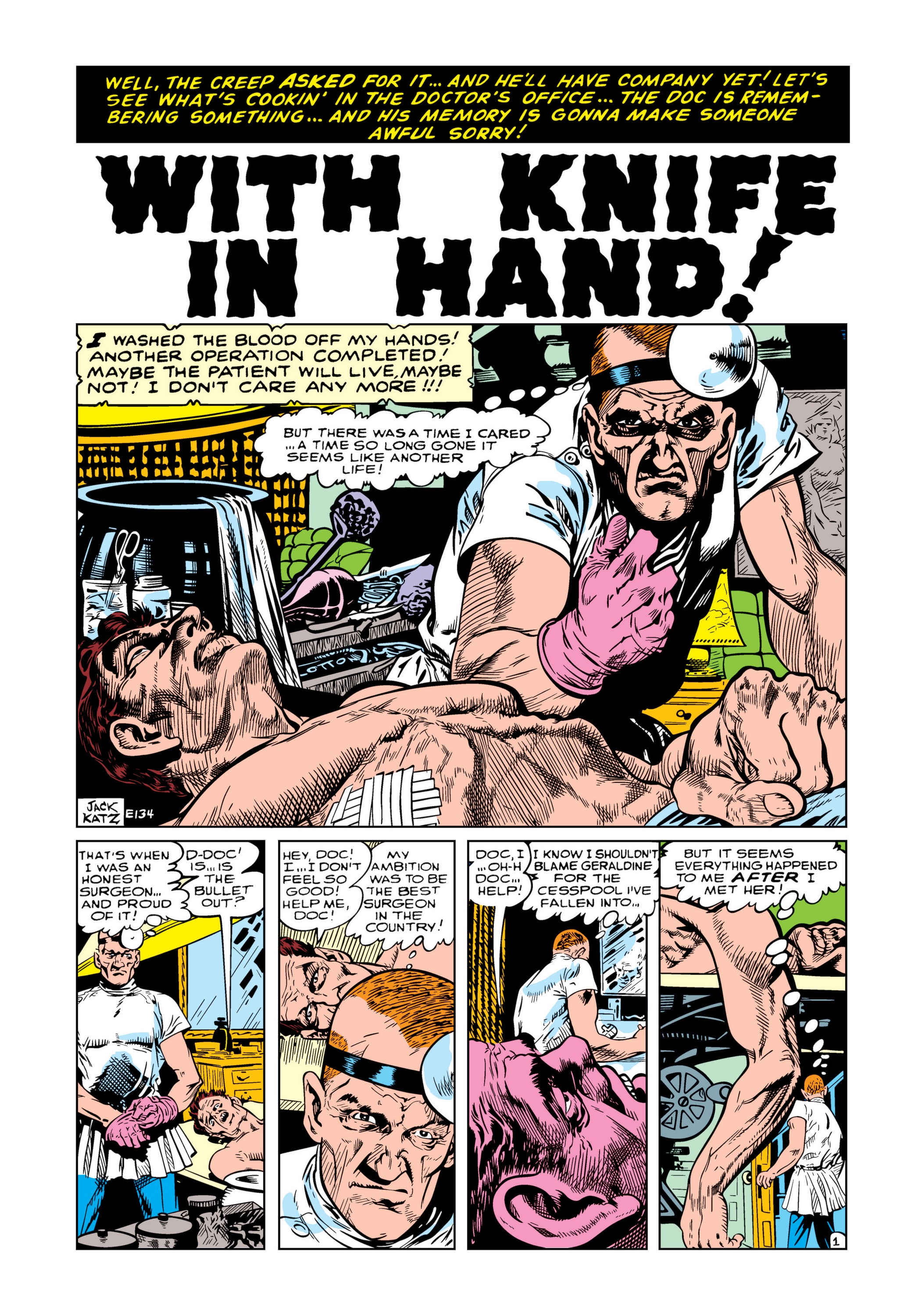 Read online Marvel Masterworks: Atlas Era Strange Tales comic -  Issue # TPB 3 (Part 2) - 100