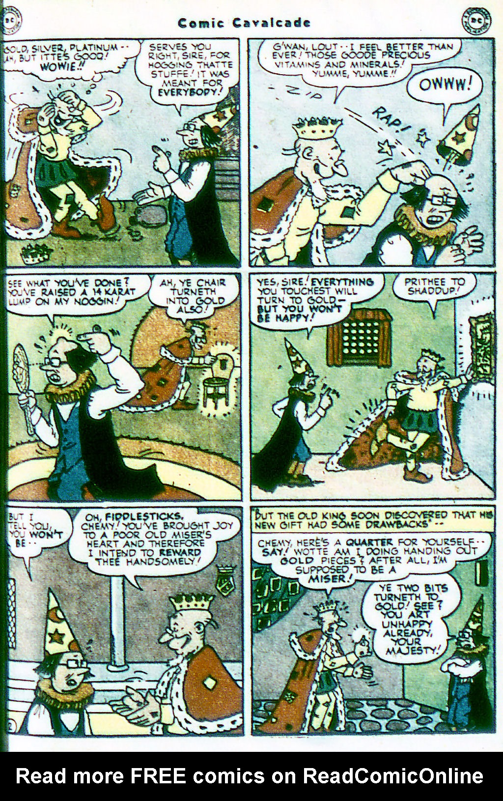 Read online Comic Cavalcade comic -  Issue #17 - 38