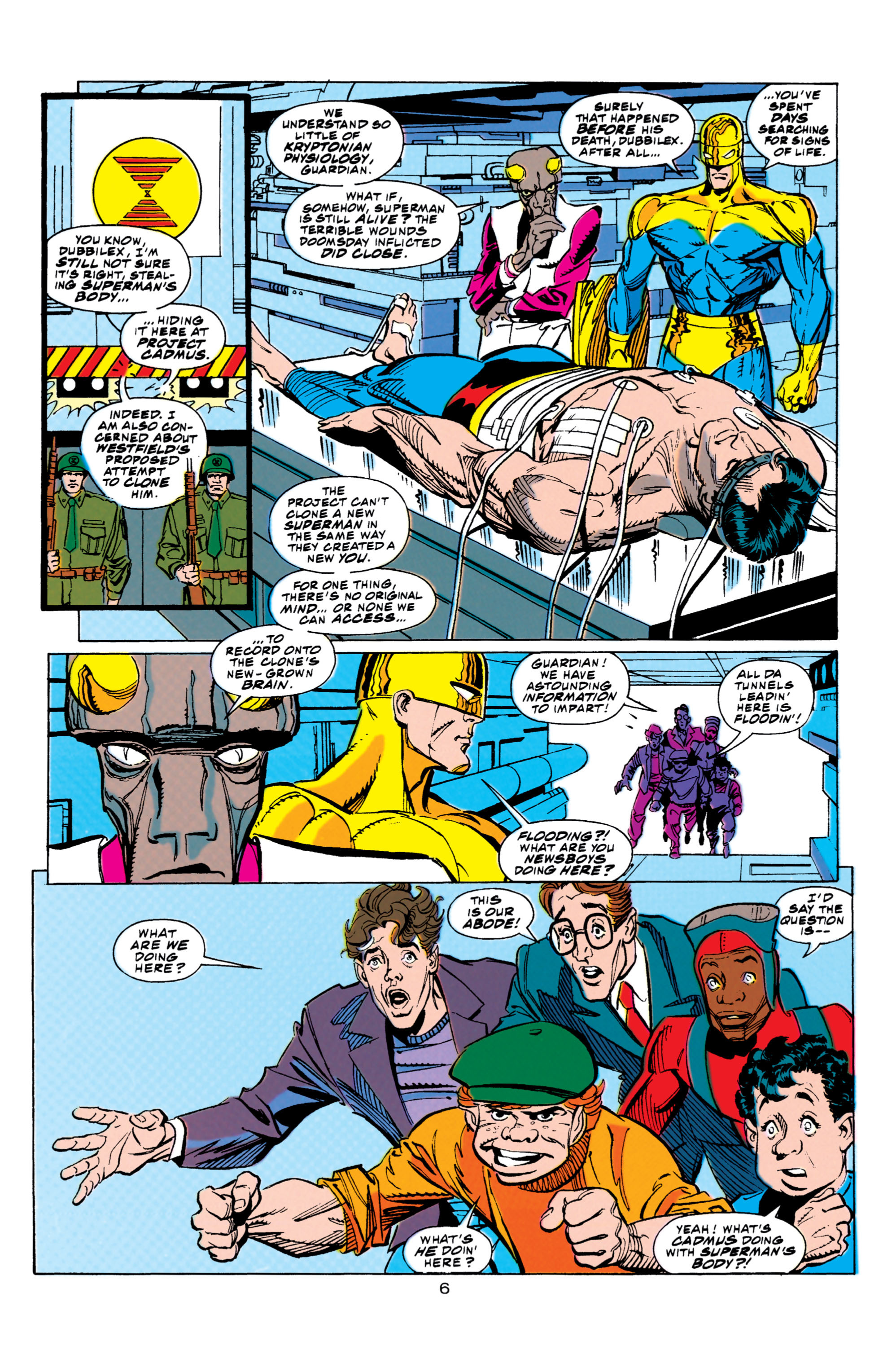 Read online Superman: The Man of Steel (1991) comic -  Issue #21 - 6