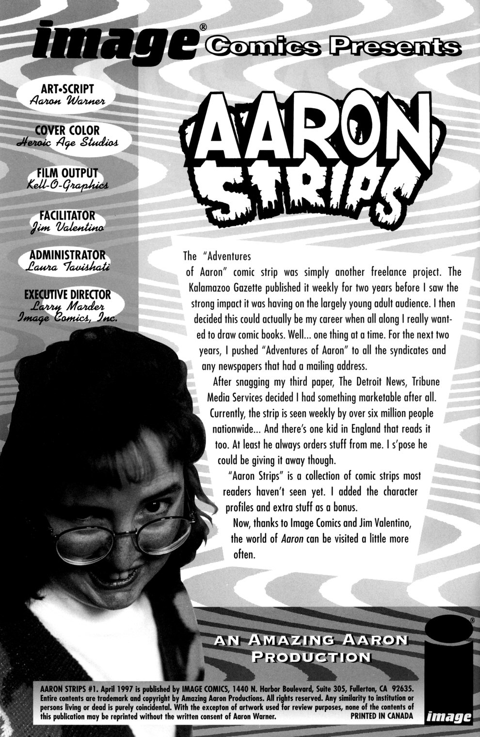 Read online Aaron Strips comic -  Issue #1 - 2