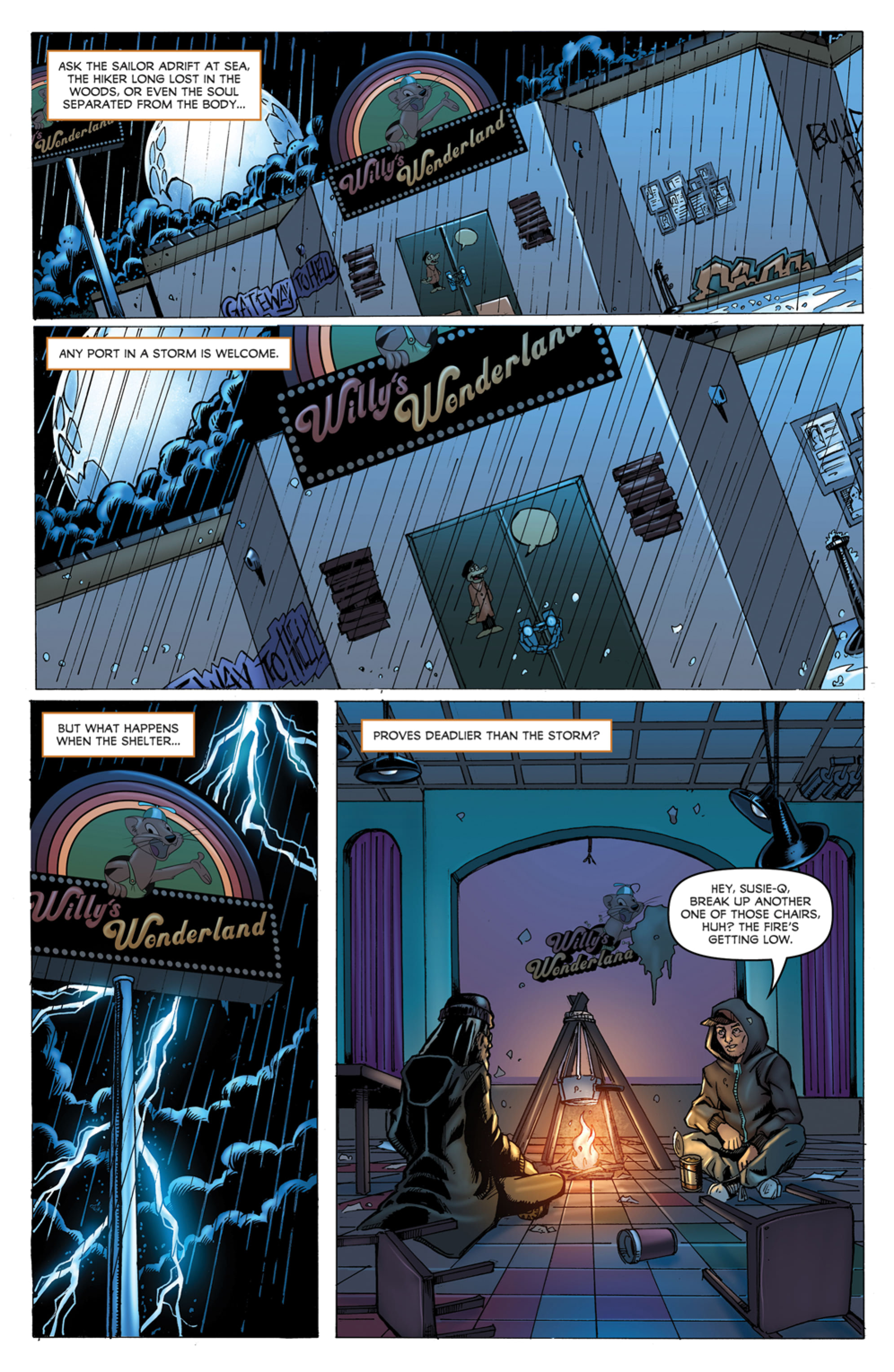 Read online Willy's Wonderland comic -  Issue #1 - 4