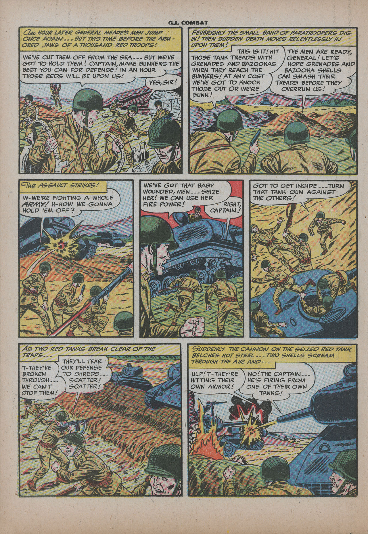 Read online G.I. Combat (1952) comic -  Issue #26 - 22