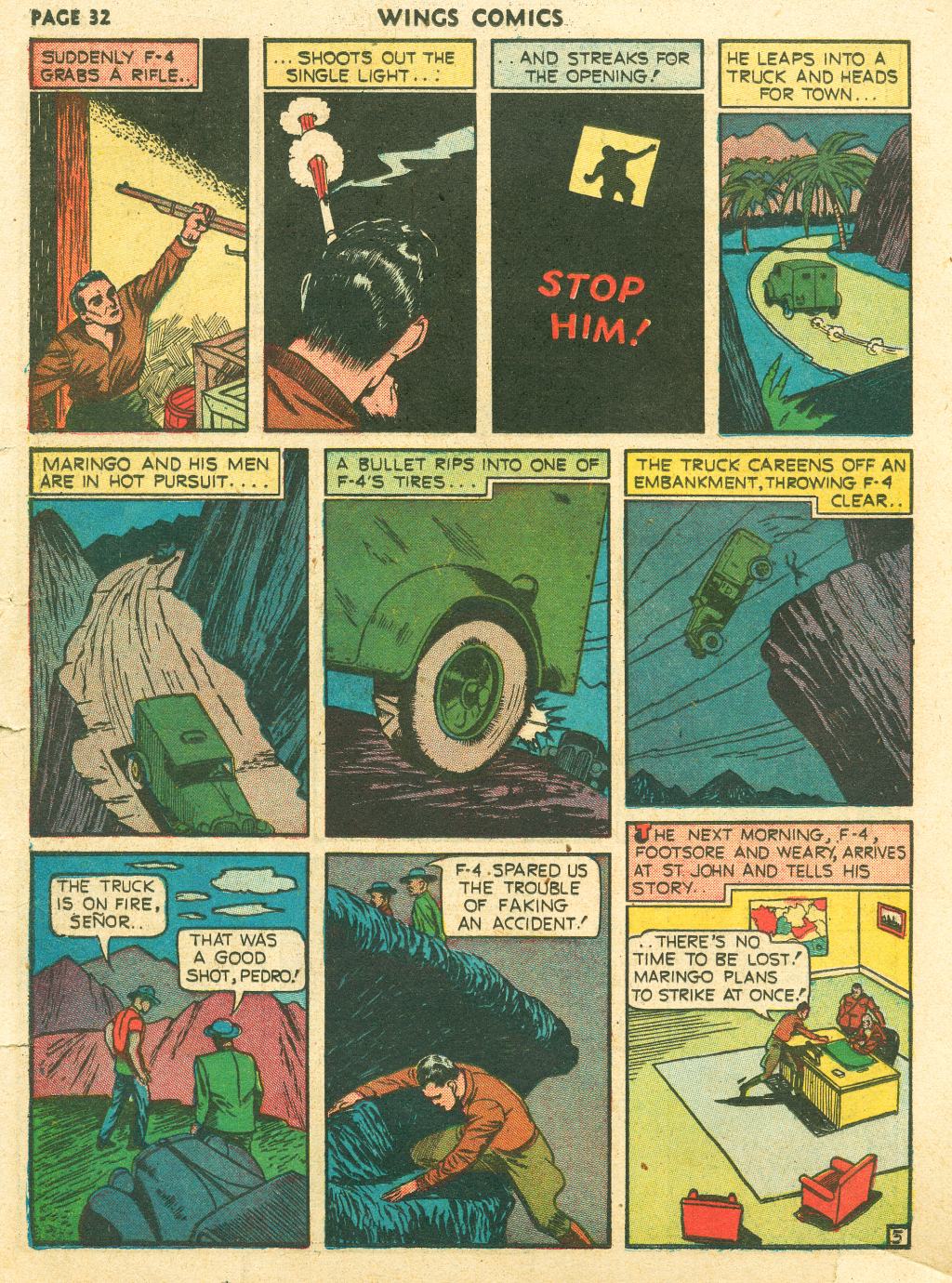 Read online Wings Comics comic -  Issue #10 - 34